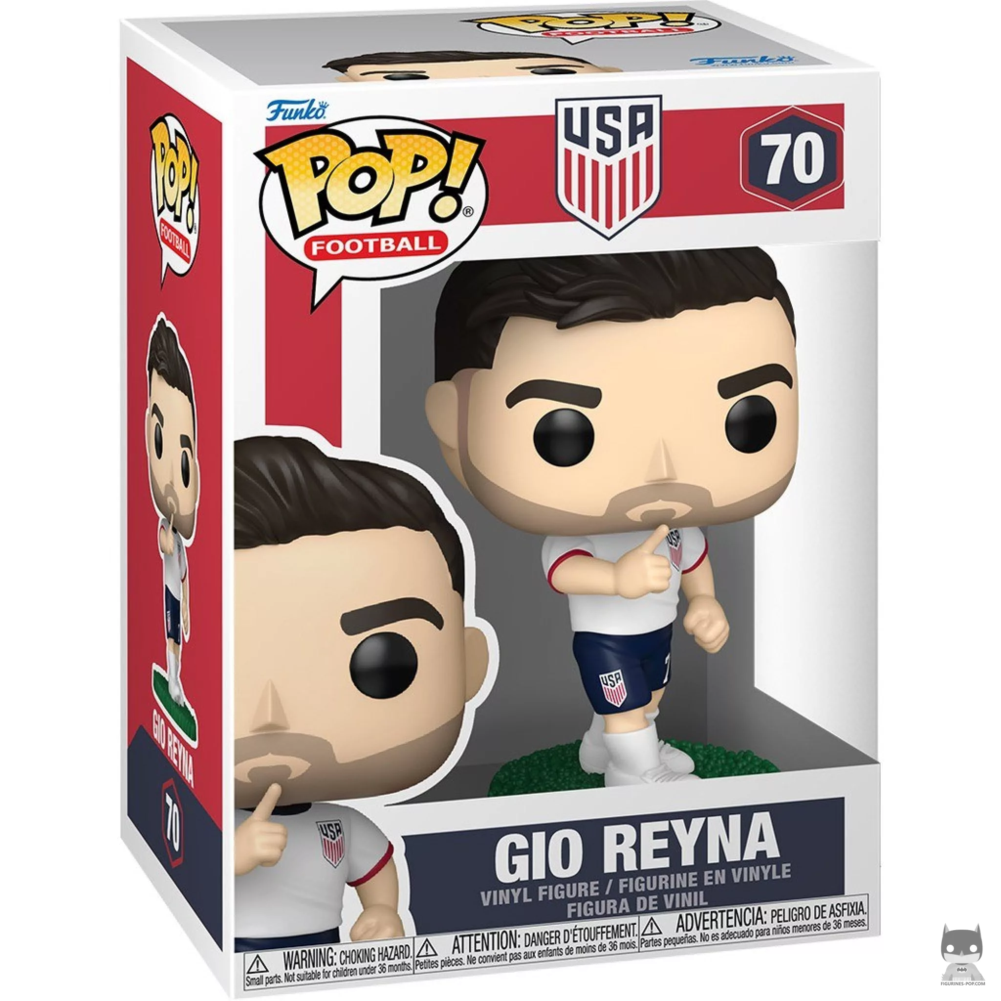 Figurine Funko POP Gio Reyna (États-Unis) avec boîte