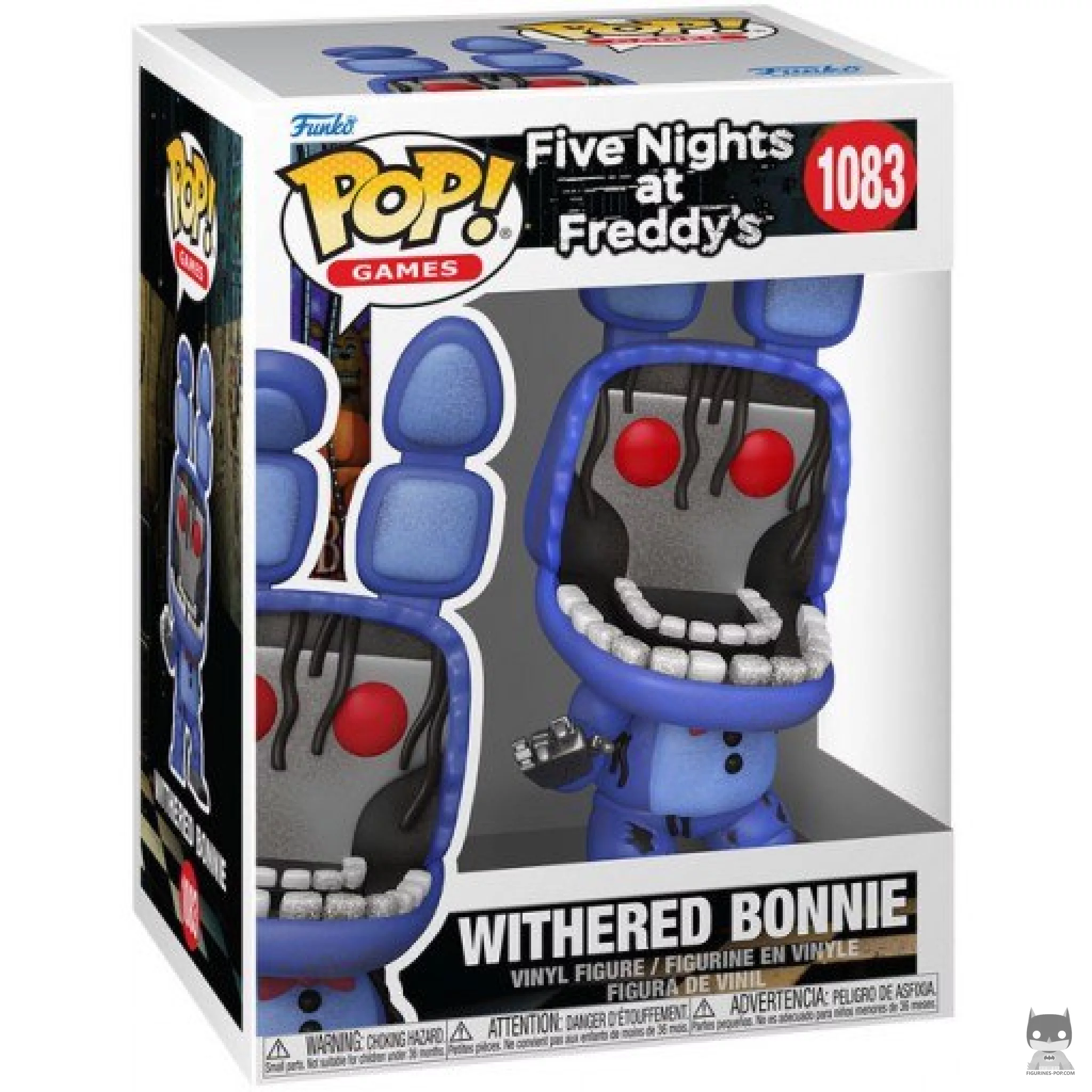 Figurine Funko POP Withered Bonnie avec boîte