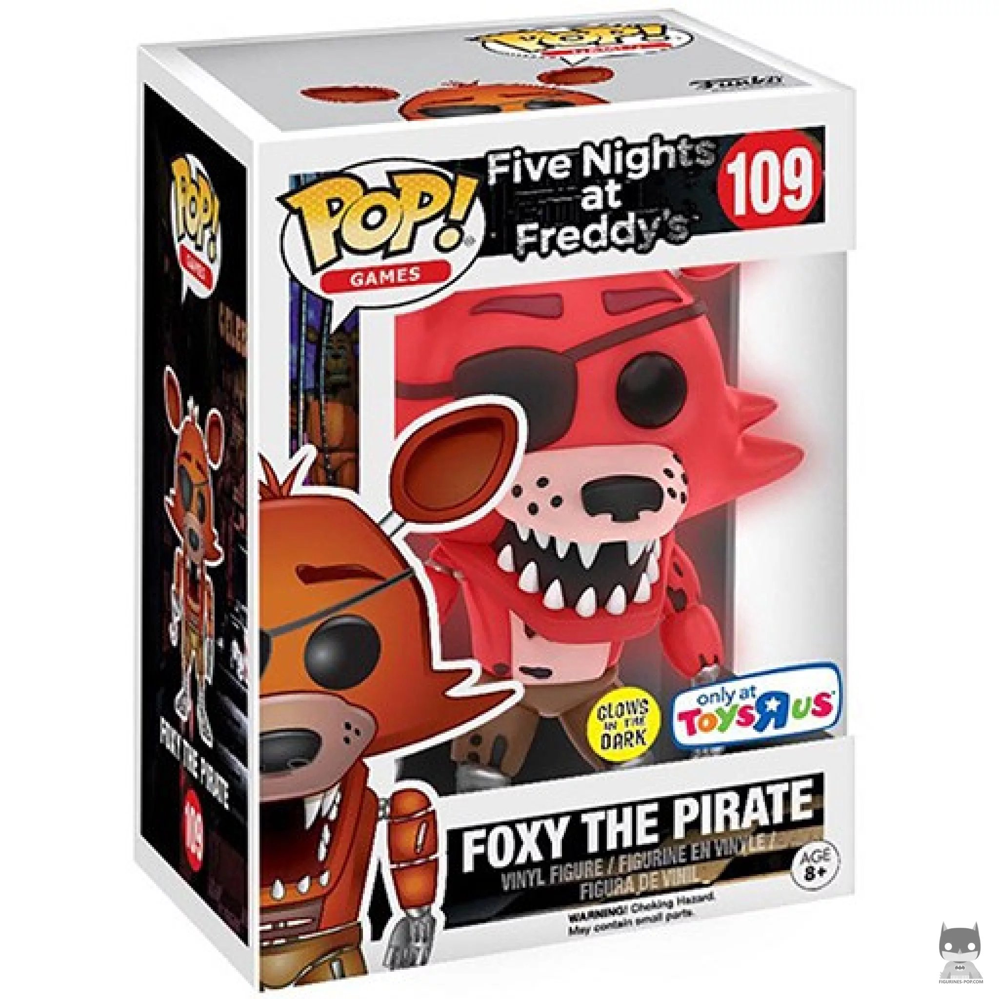 Figurine Funko POP Foxy (Pirate) (Rouge) avec boîte