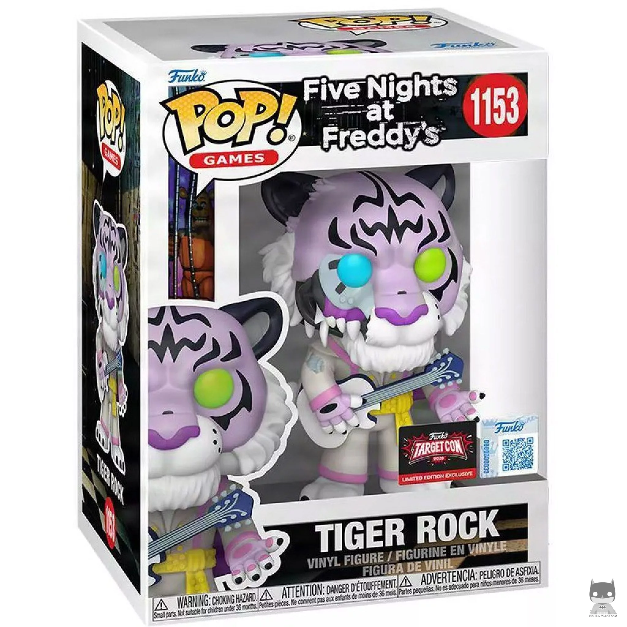Figurine Funko POP Tigre Rock avec boîte