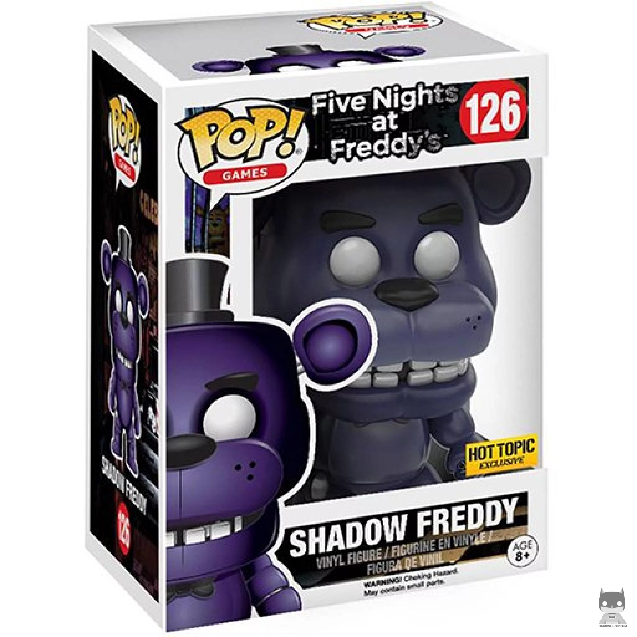 Figurine Funko POP Freddy Fazbear (Ombre) avec boîte