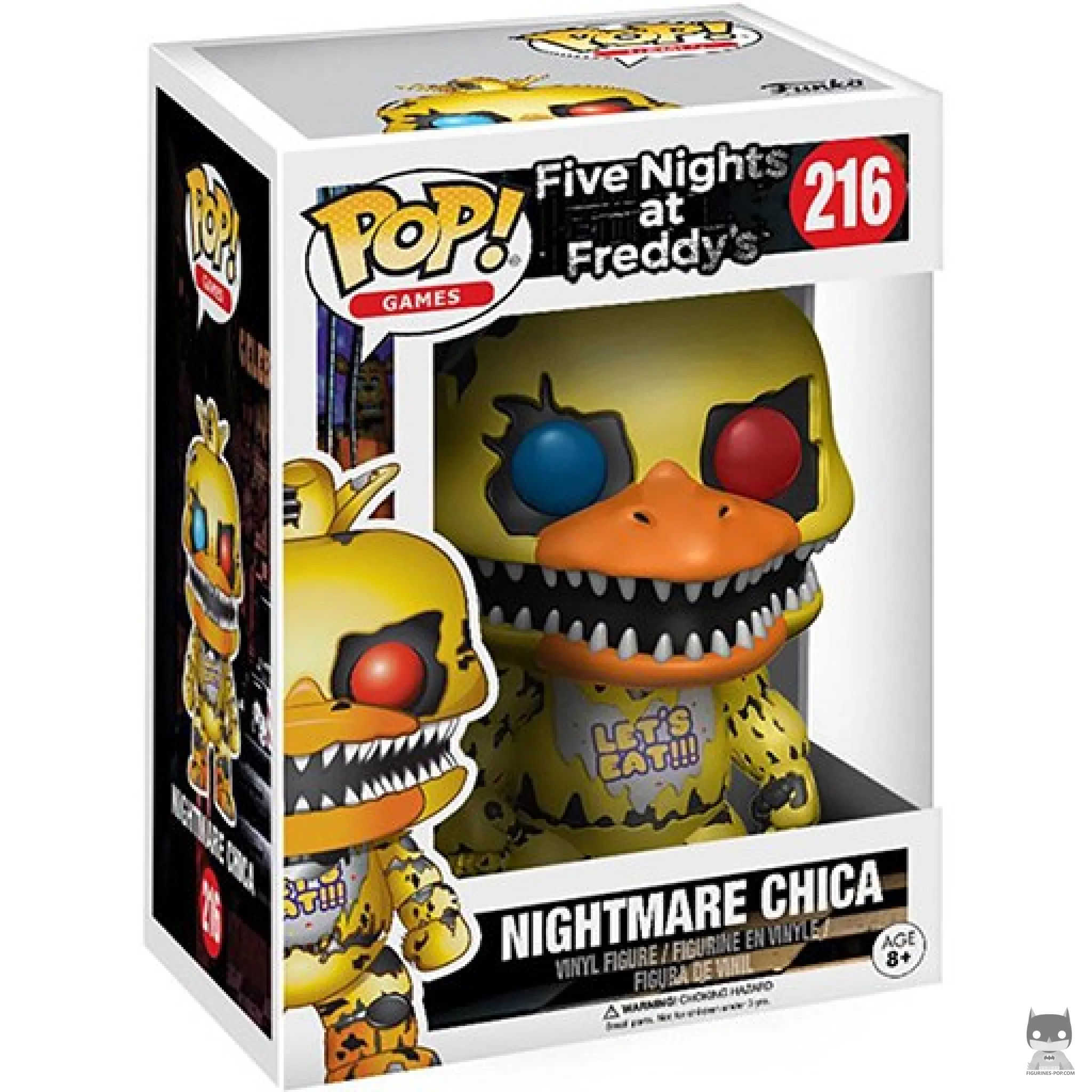 Figurine Funko POP Chica the Chicken (Cauchemar) avec boîte