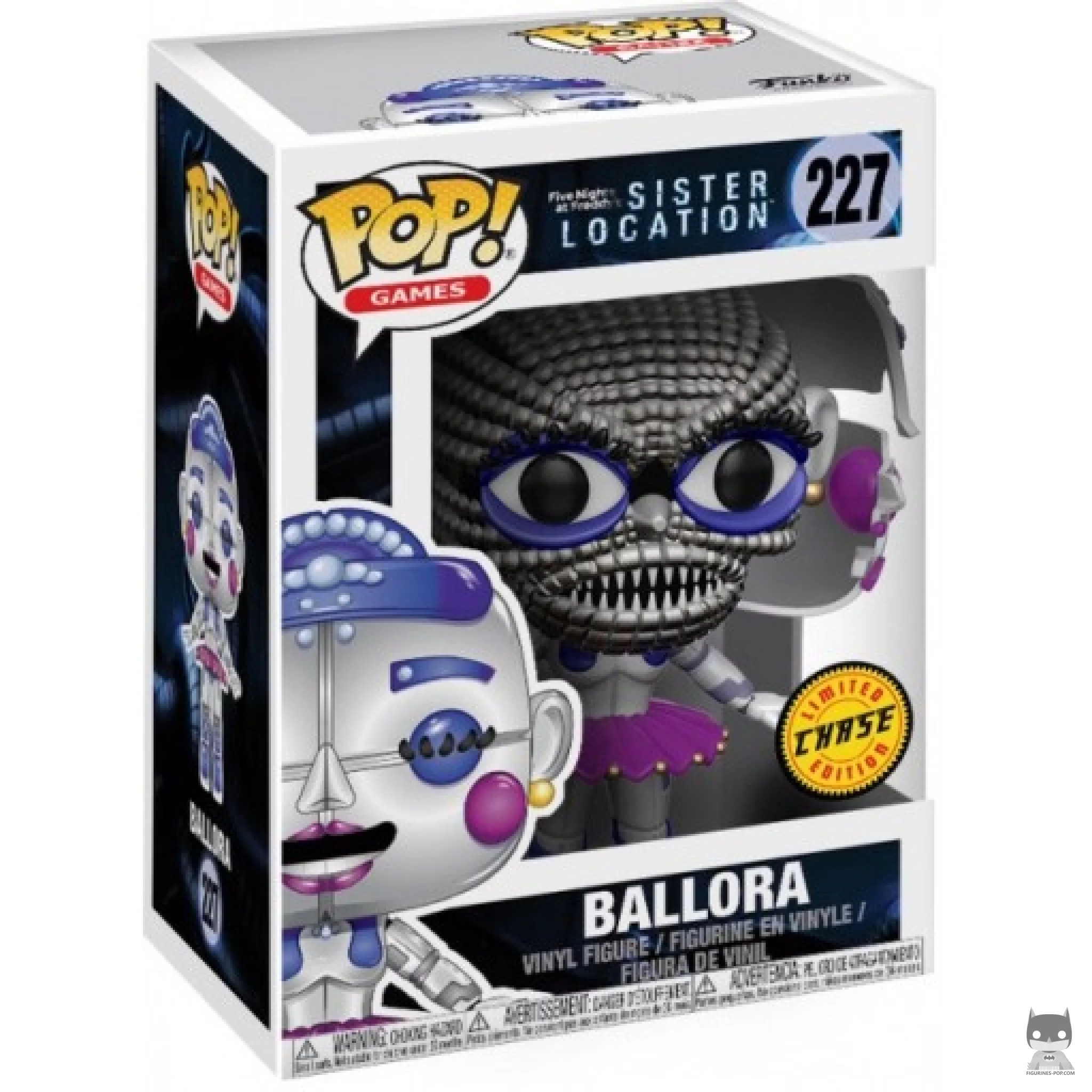 Figurine Funko POP Ballora (Jumpscare) (Chase) avec boîte
