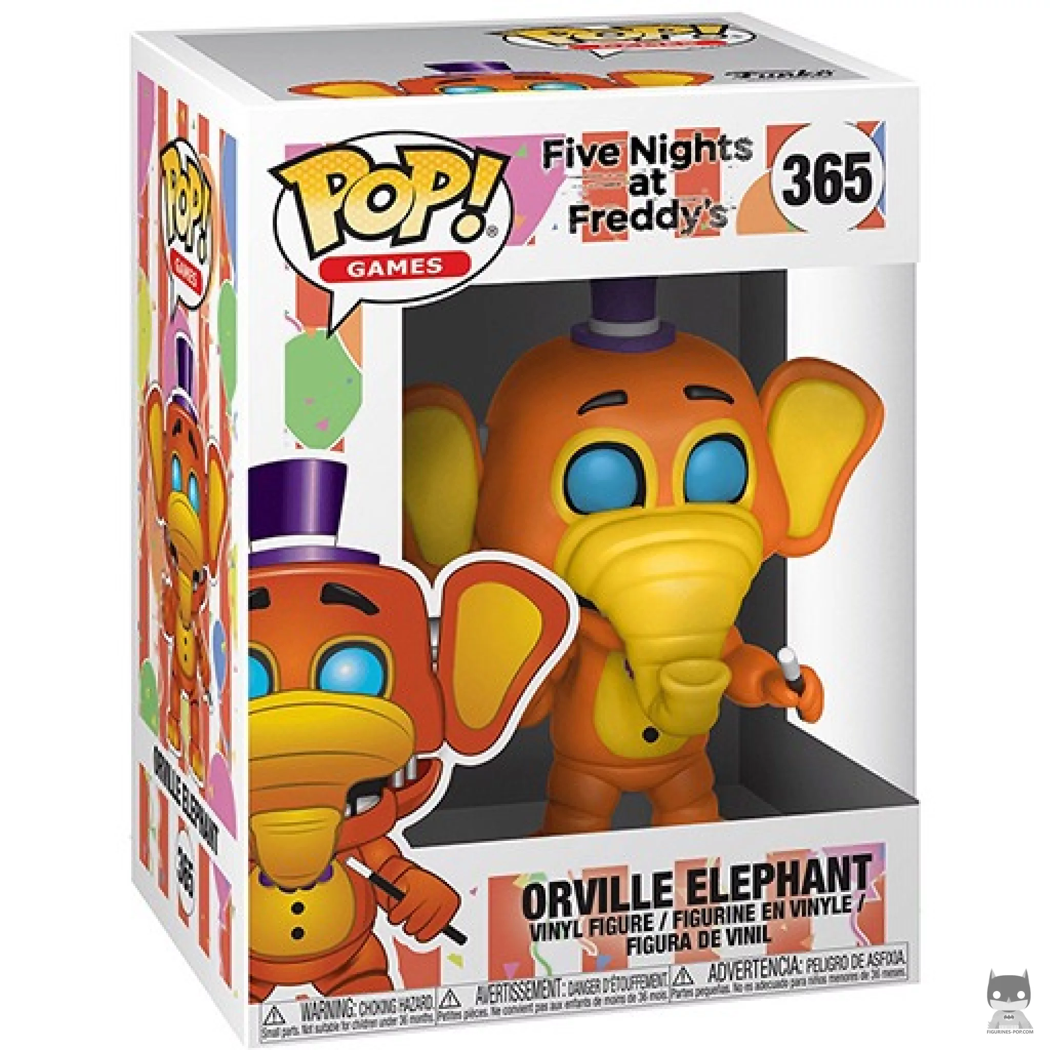 Figurine Funko POP Orville Elephant avec boîte