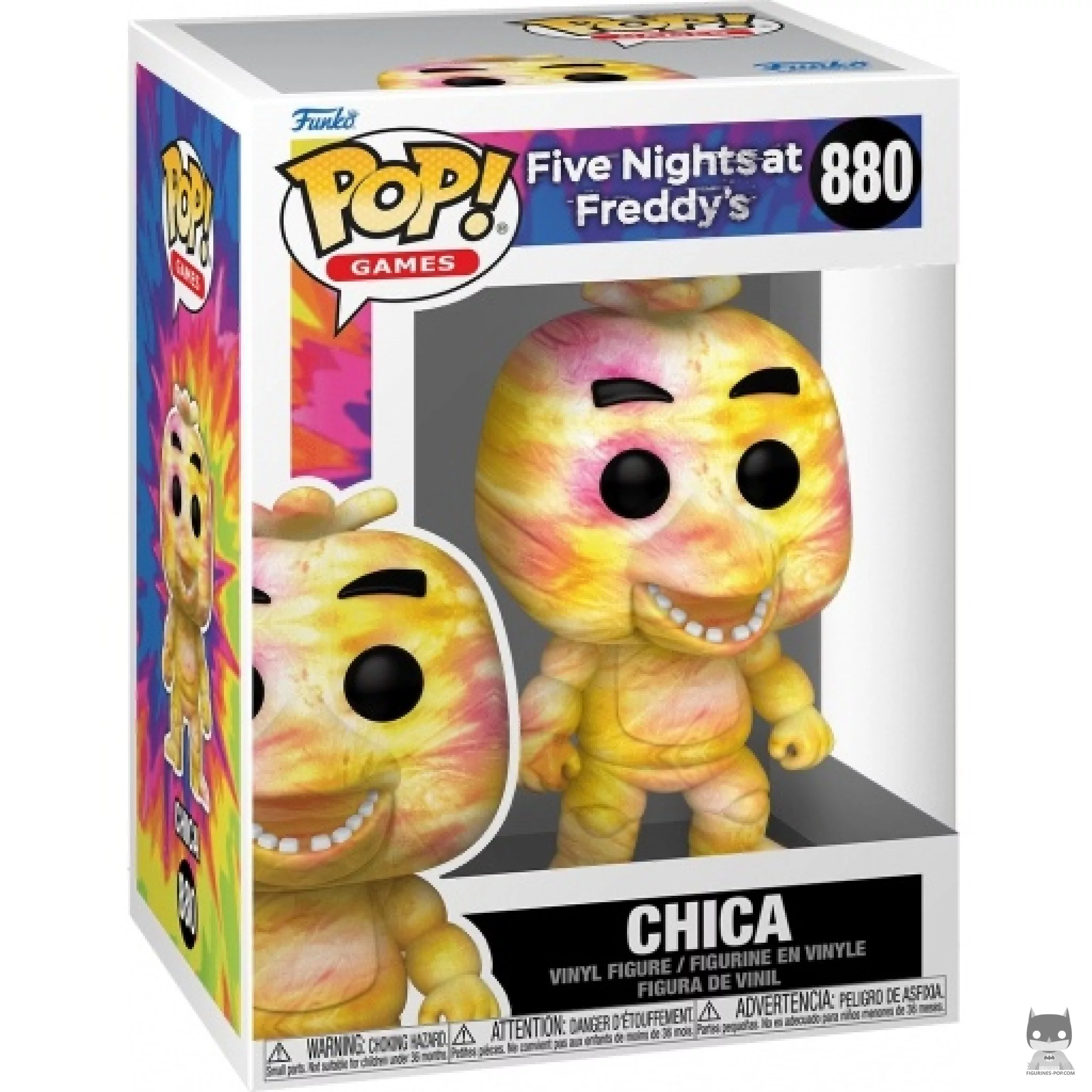 Figurine Funko POP Chica (Tie & Dye) avec boîte