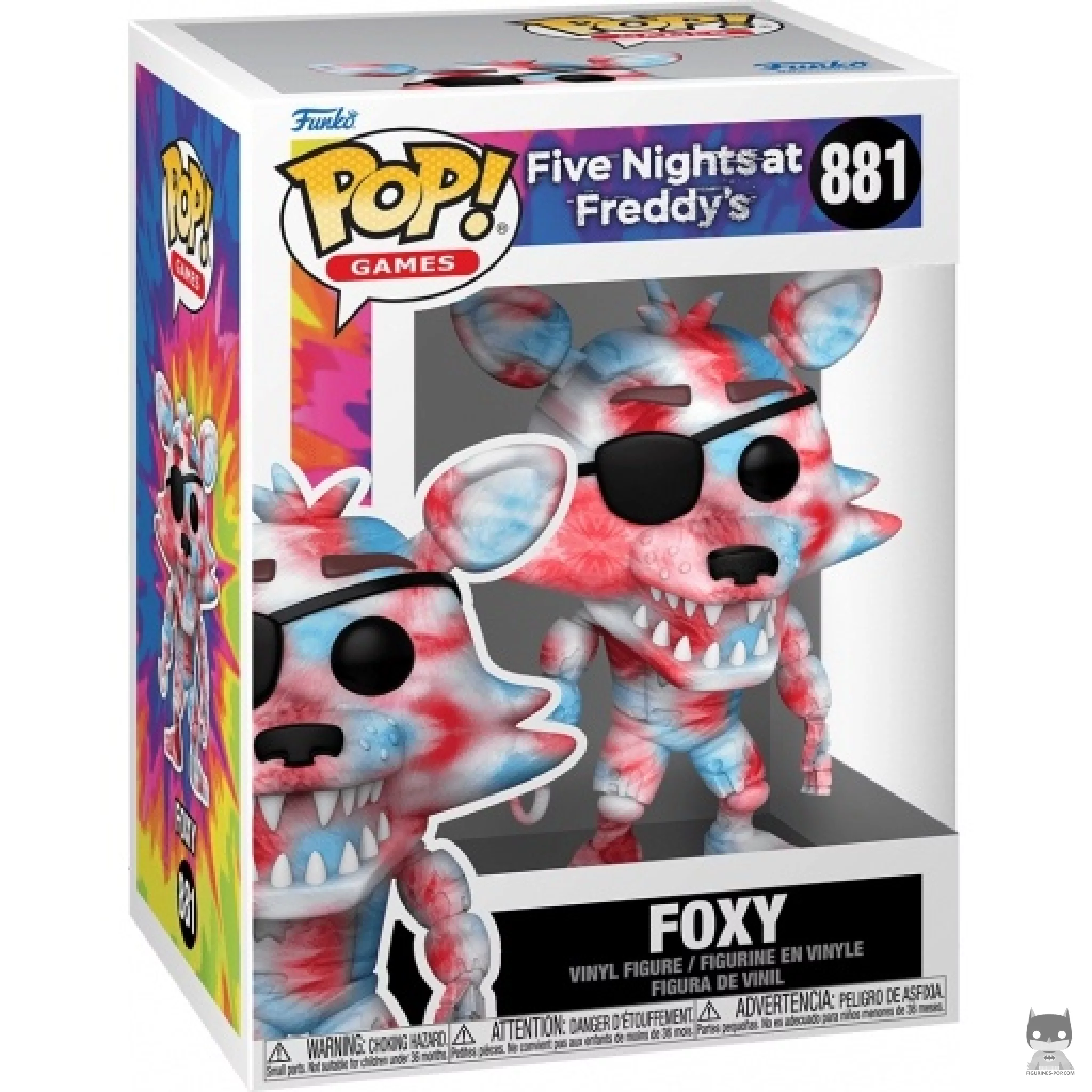 Figurine Funko POP Foxy (Tie & Dye) avec boîte