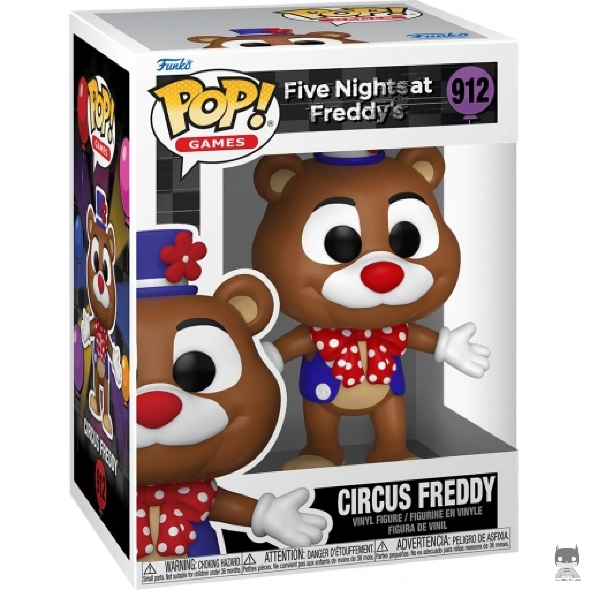 Figurine Funko POP Freddy Cirque avec boîte
