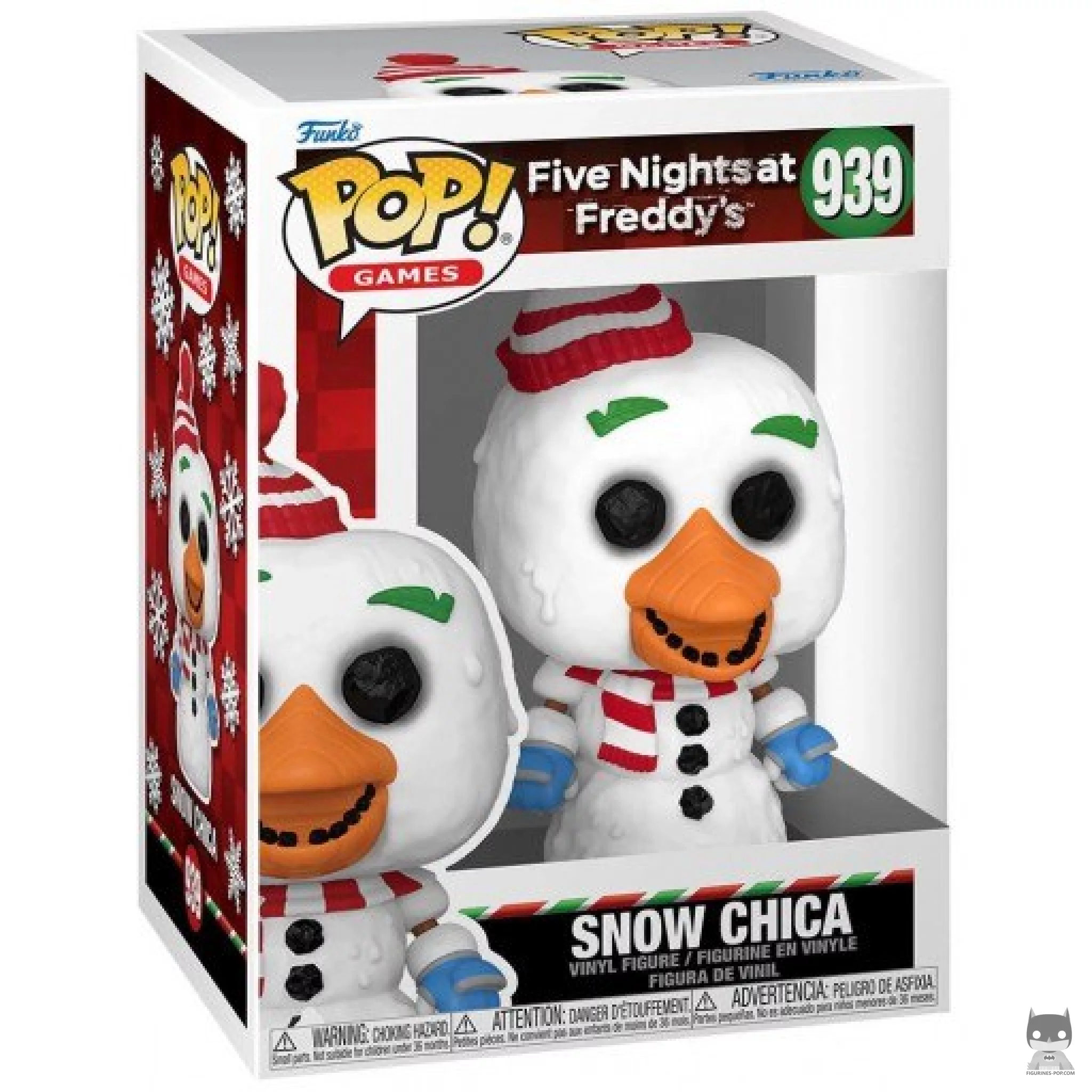 Figurine Funko POP Chica Bonhomme de Neige avec boîte