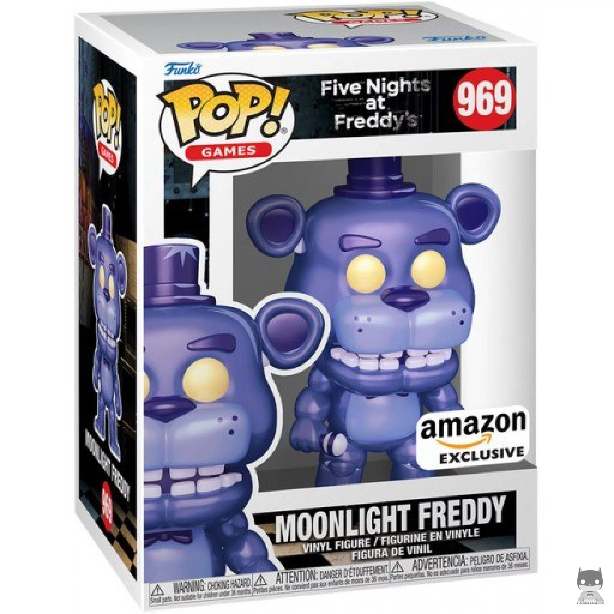 Figurine Funko POP Moonlight Freddy avec boîte