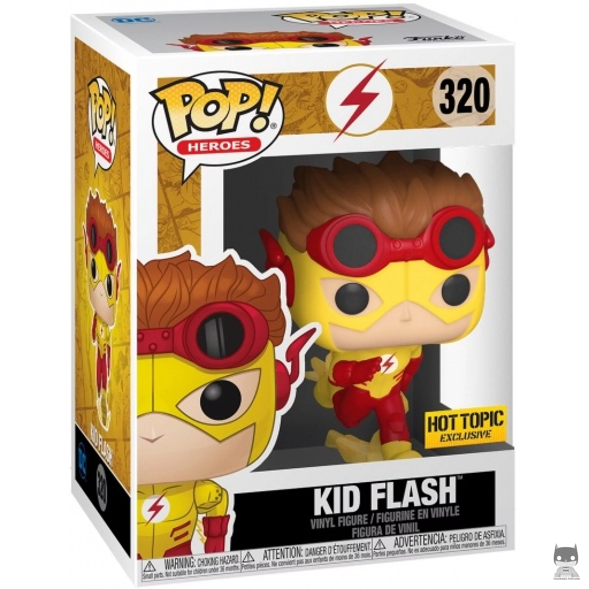Figurine Funko POP Kid Flash avec boîte
