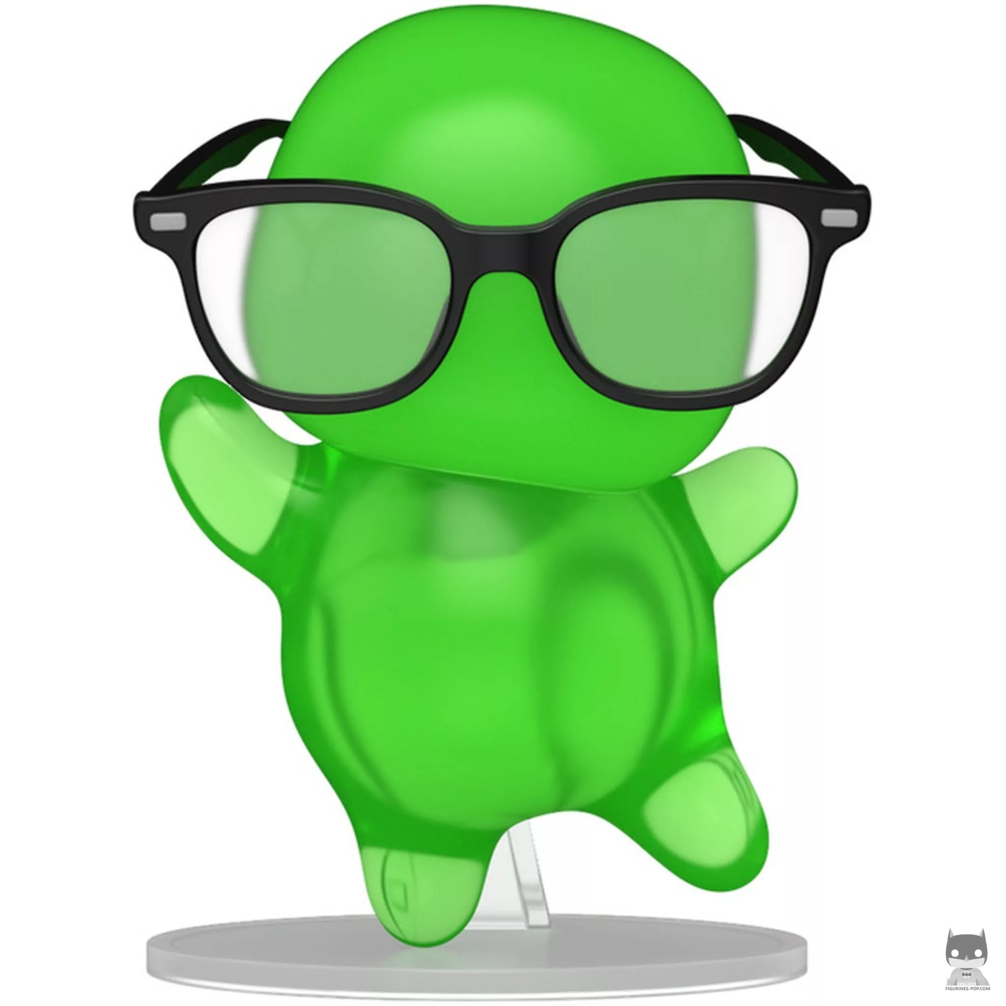 Figurine Funko POP Flubber avec lunettes (Translucide) (Flubber)