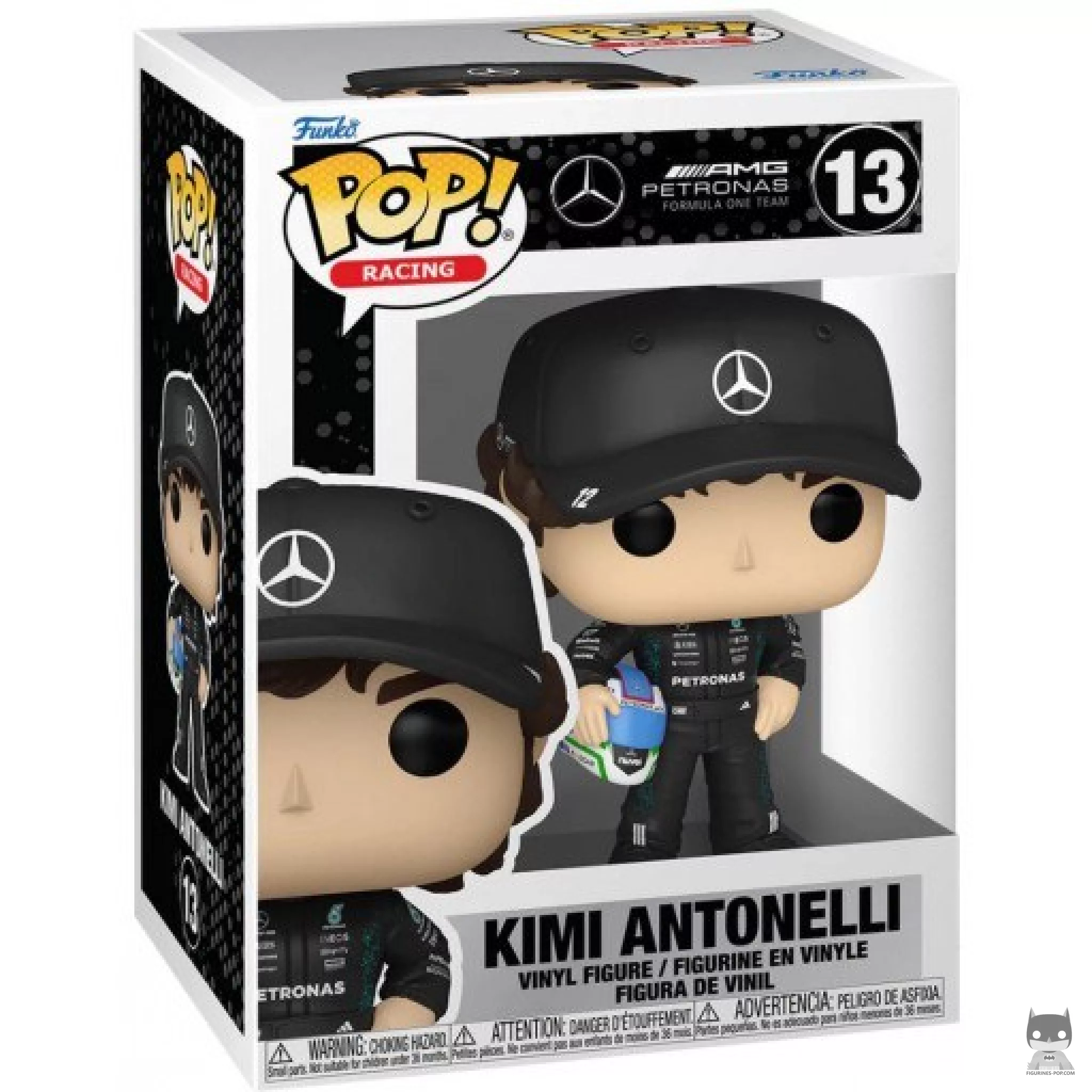 Figurine Funko POP Andrea Kimi Antonelli avec boîte