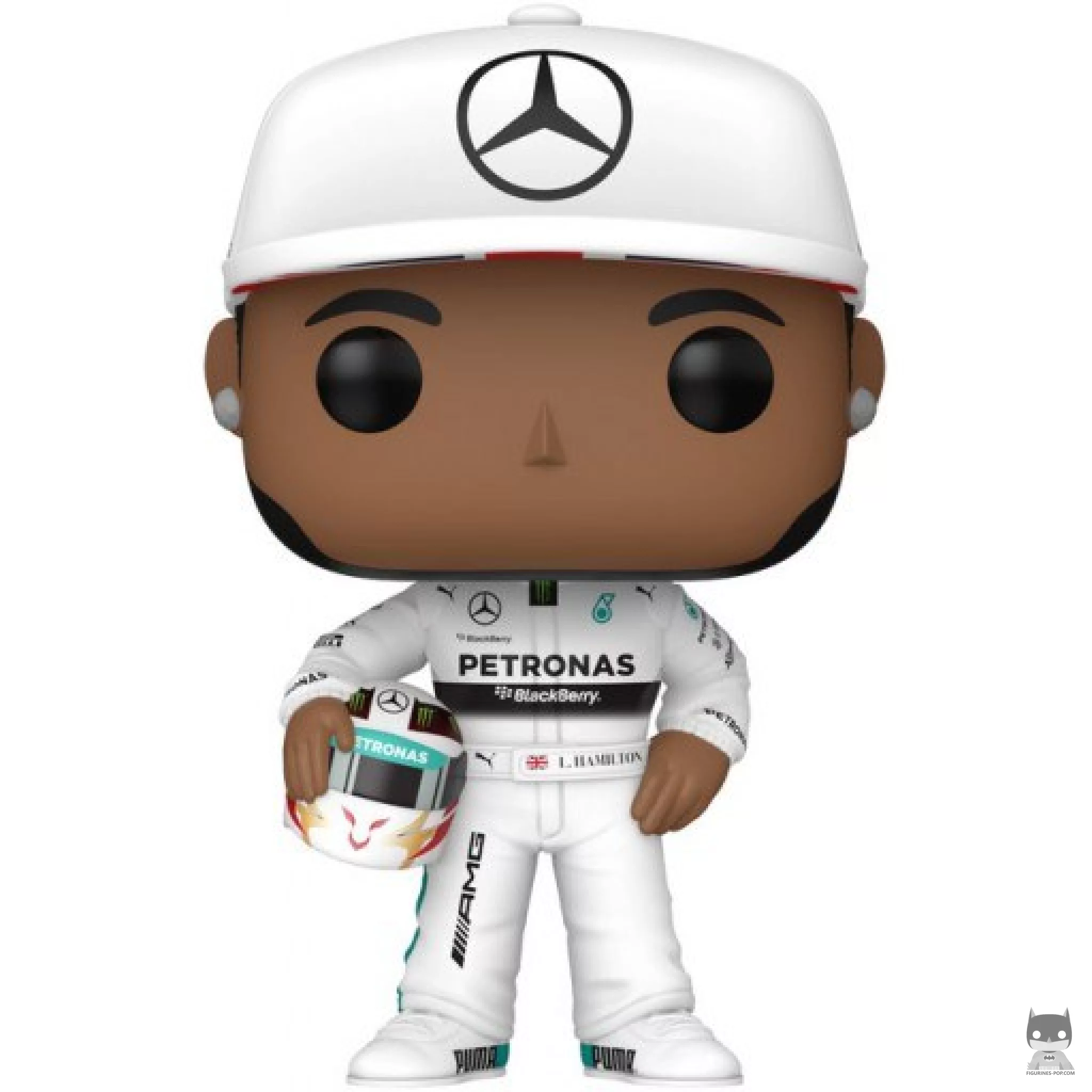 Figurine Funko POP Lewis Hamilton avec Casque (Mercedes-AMG Petronas) (Formula 1)