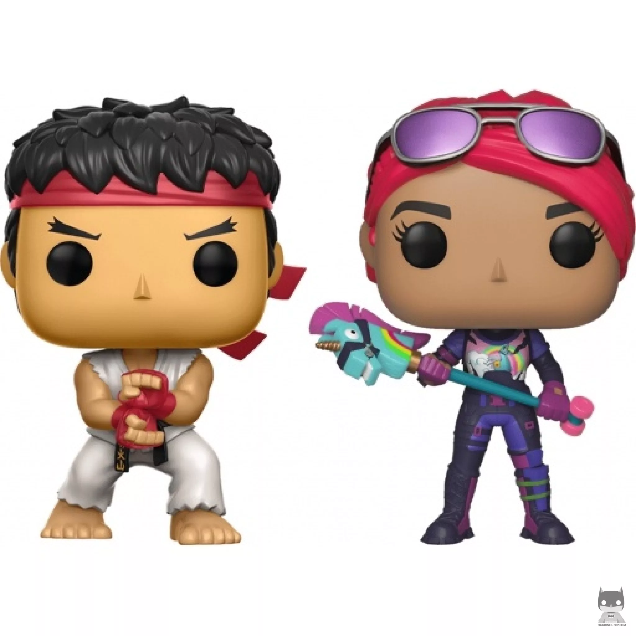 Figurine Funko POP Ryu & Brite Bomber (Fortnite)
