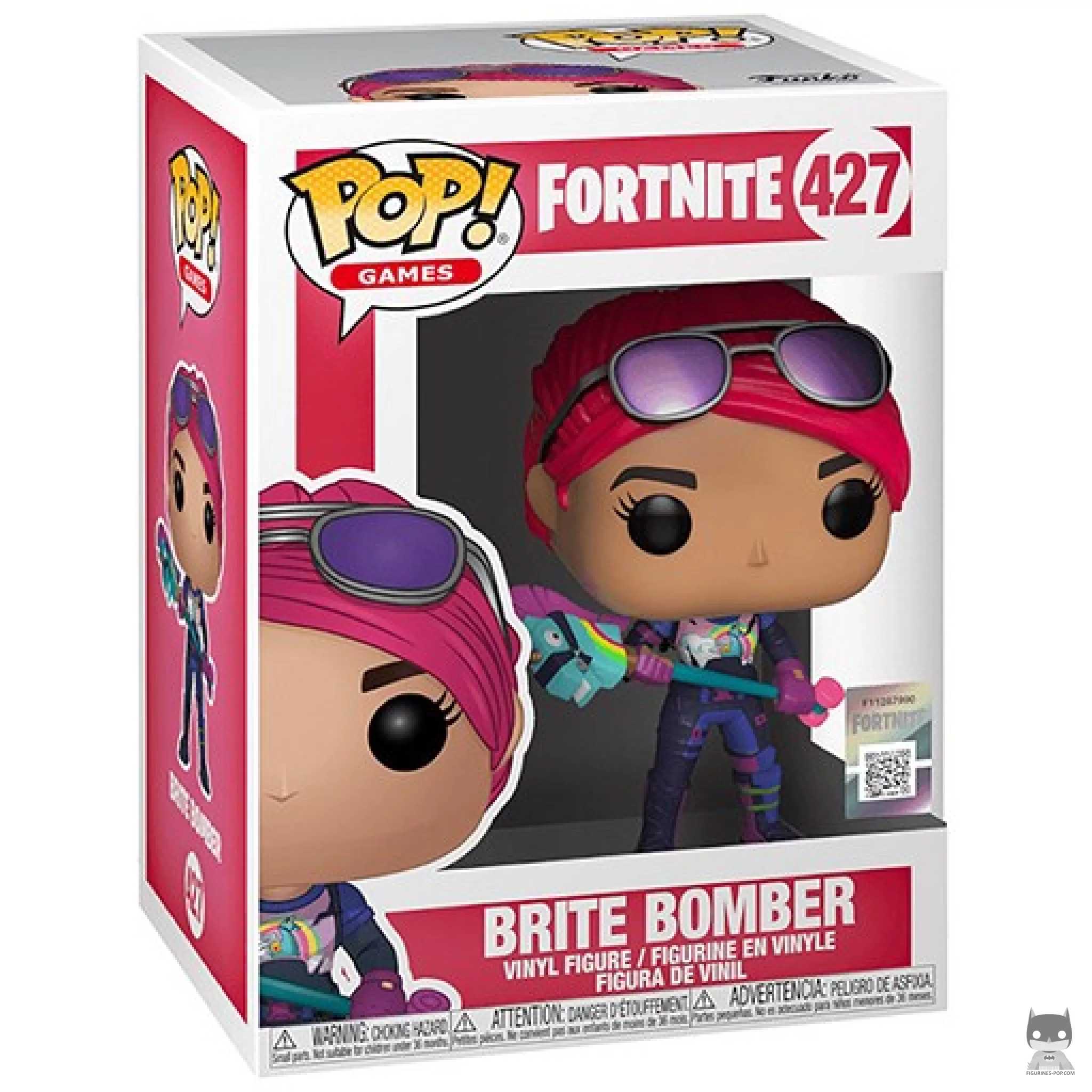 Figurine Funko POP Brite Bomber avec boîte