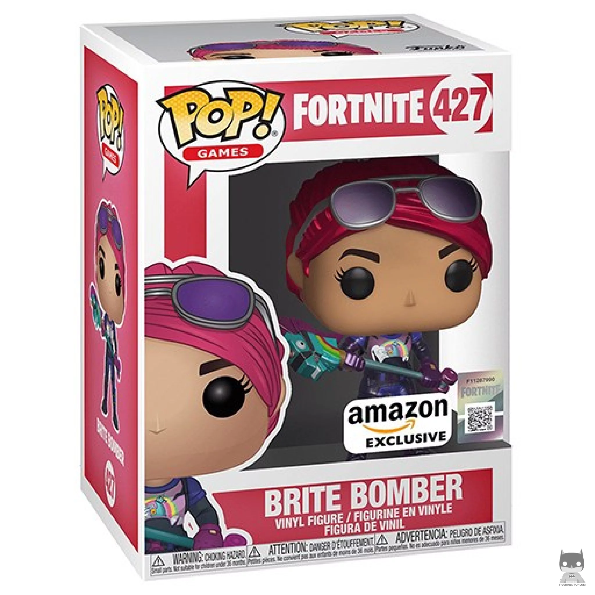 Figurine Funko POP Brite Bomber (Metallic) avec boîte