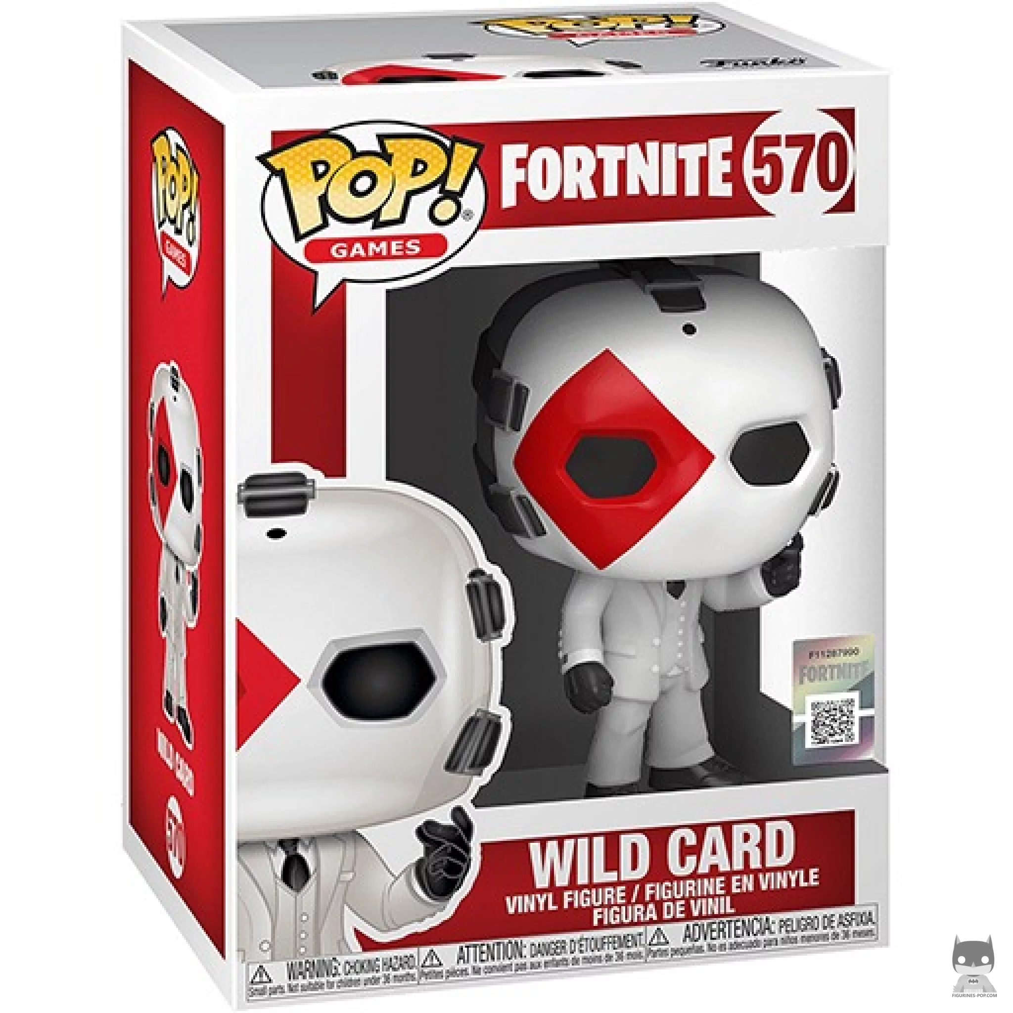 Figurine Funko POP Wild Card avec boîte
