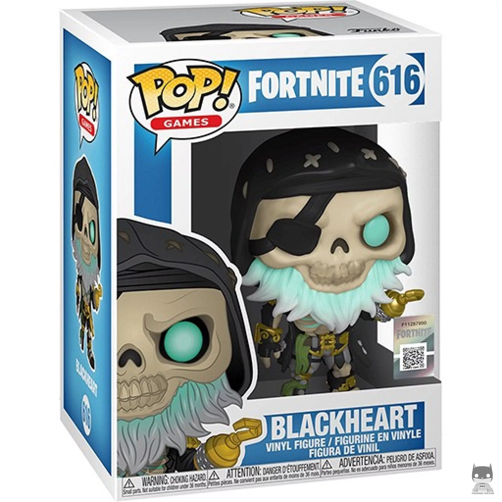 Figurine Funko POP Blackheart avec boîte
