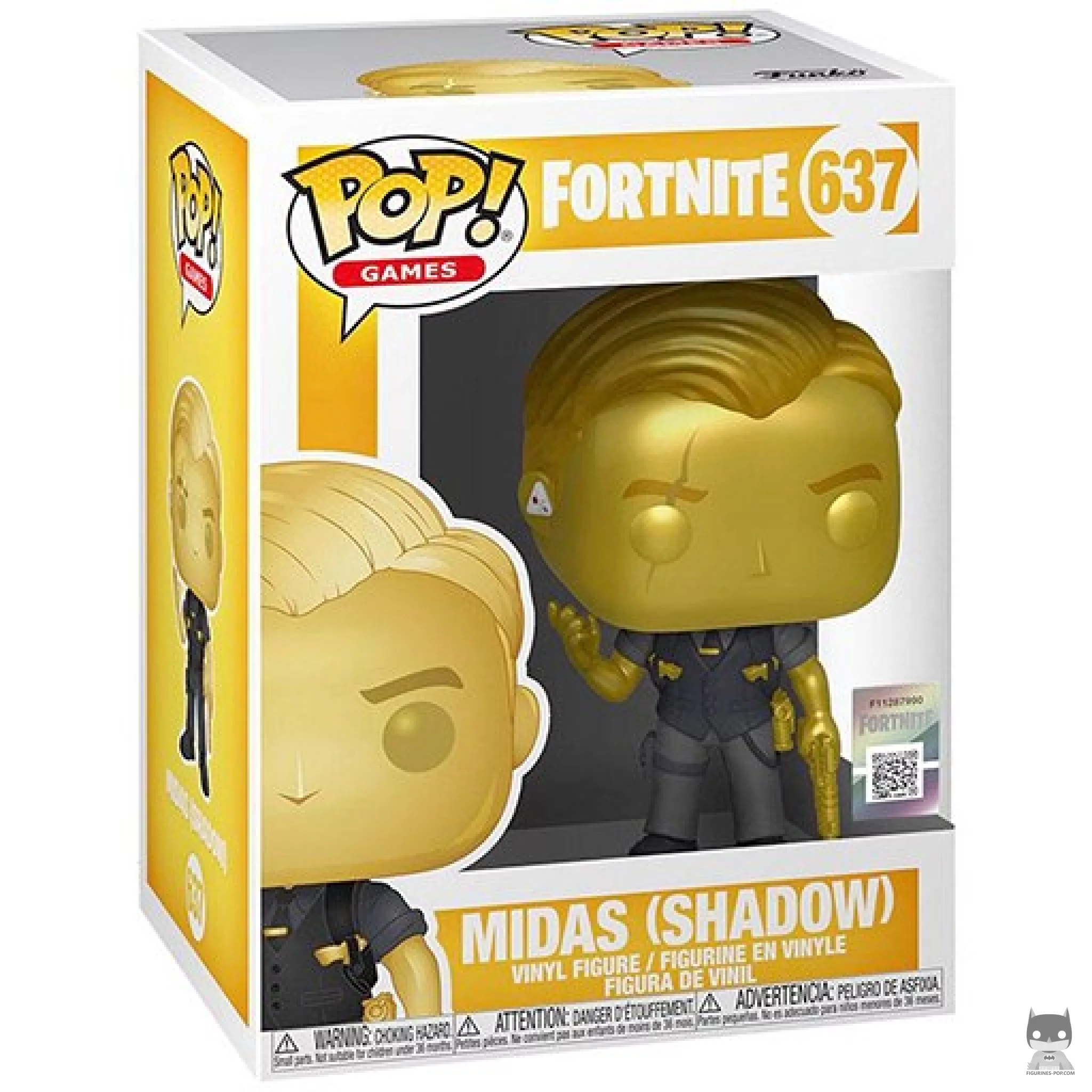Figurine Funko POP Midas (Ombre) (Or) avec boîte