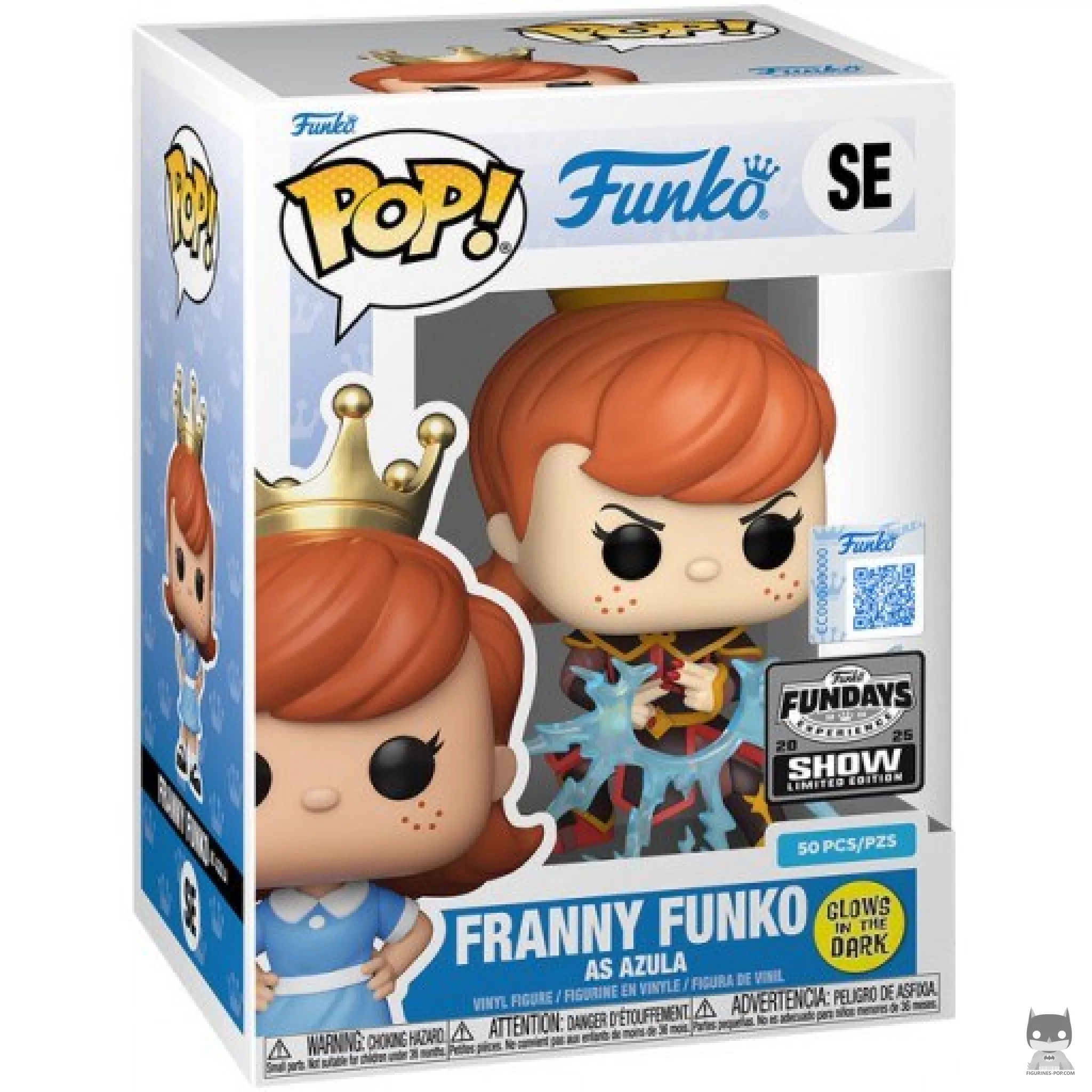Figurine Funko POP Franny Funko en Azula (Glow in the Dark) avec boîte