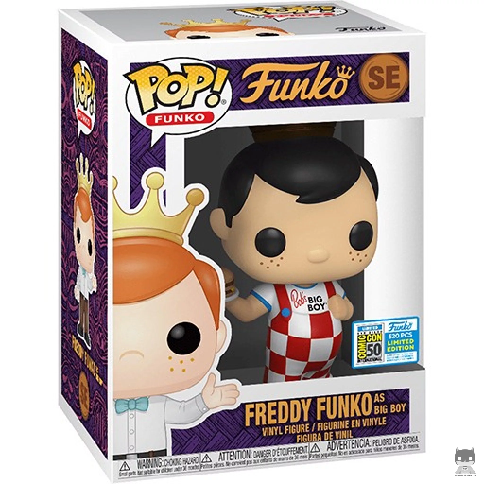 Figurine Funko POP Freddy Funko en Big Boy avec boîte