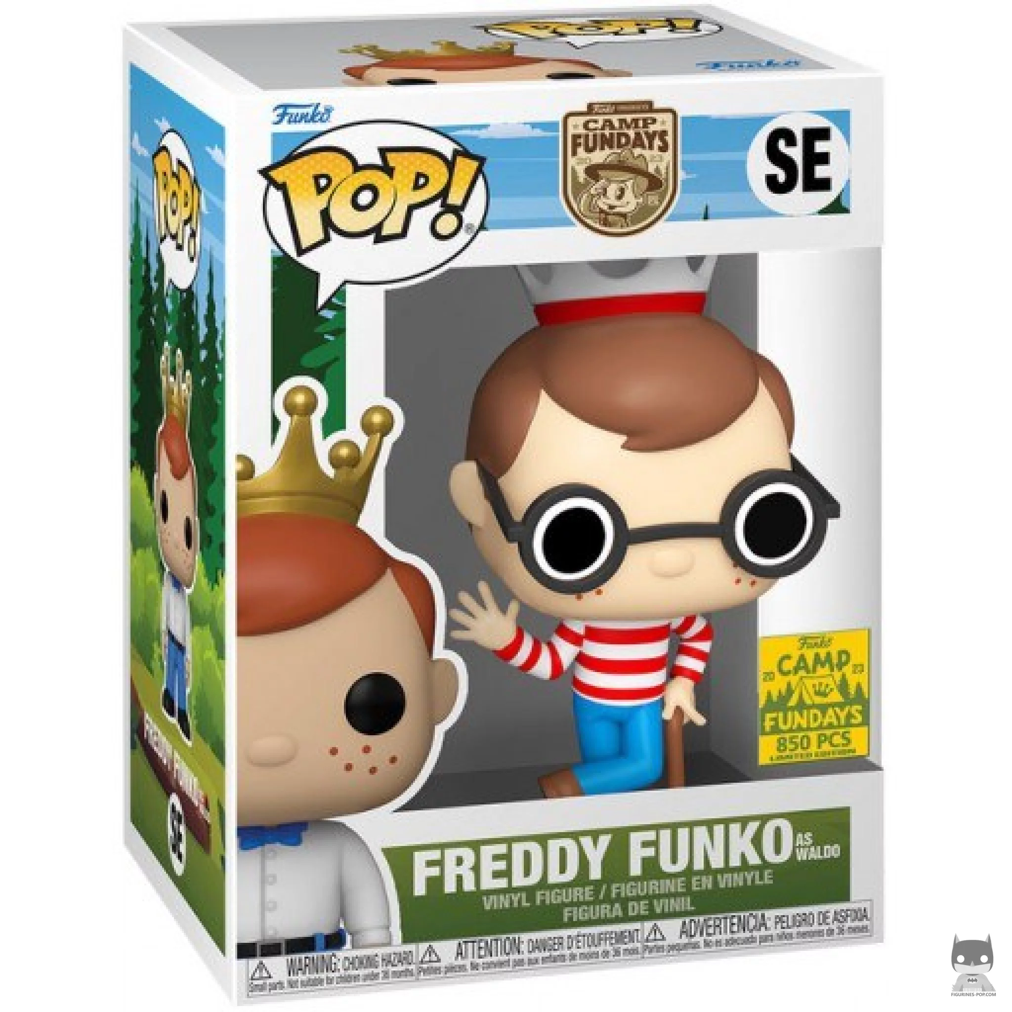 Figurine Funko POP Freddy Funko en Charlie avec boîte