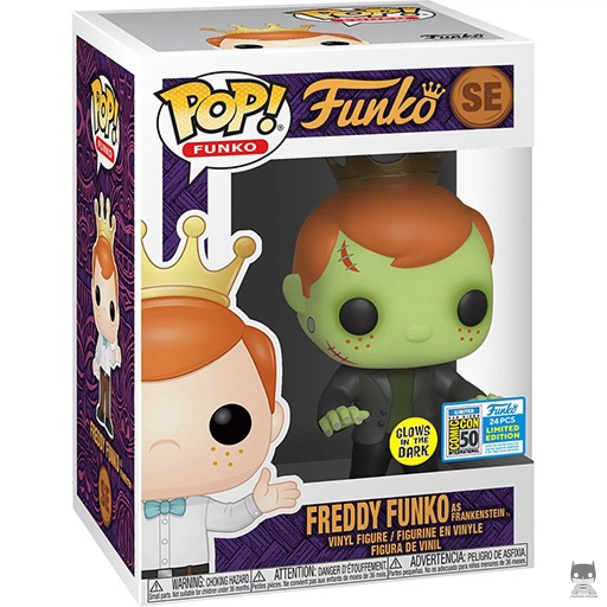 Figurine Funko POP Freddy Funko en Frankenstein avec boîte
