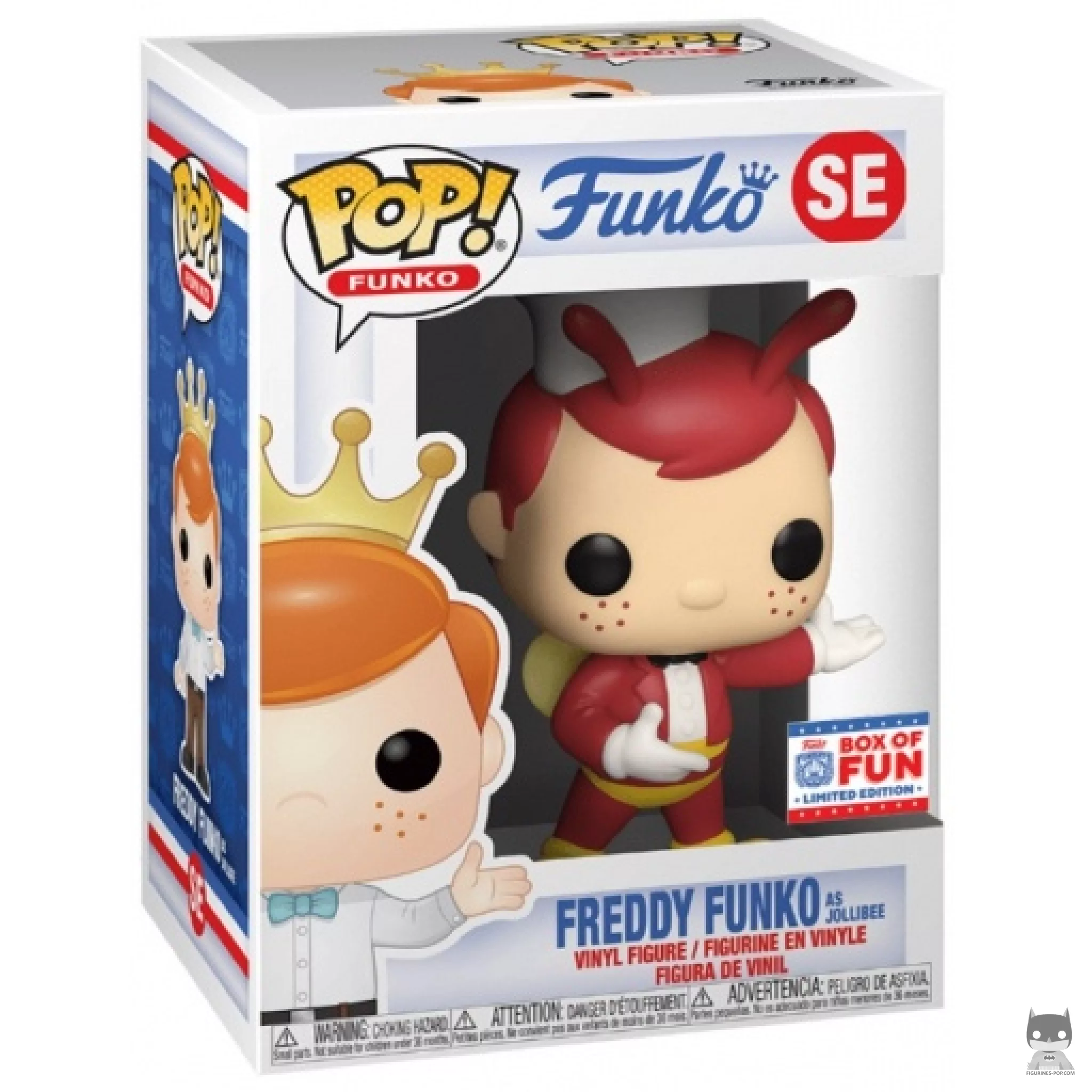 Figurine Funko POP Freddy Funko en Jollibee avec boîte