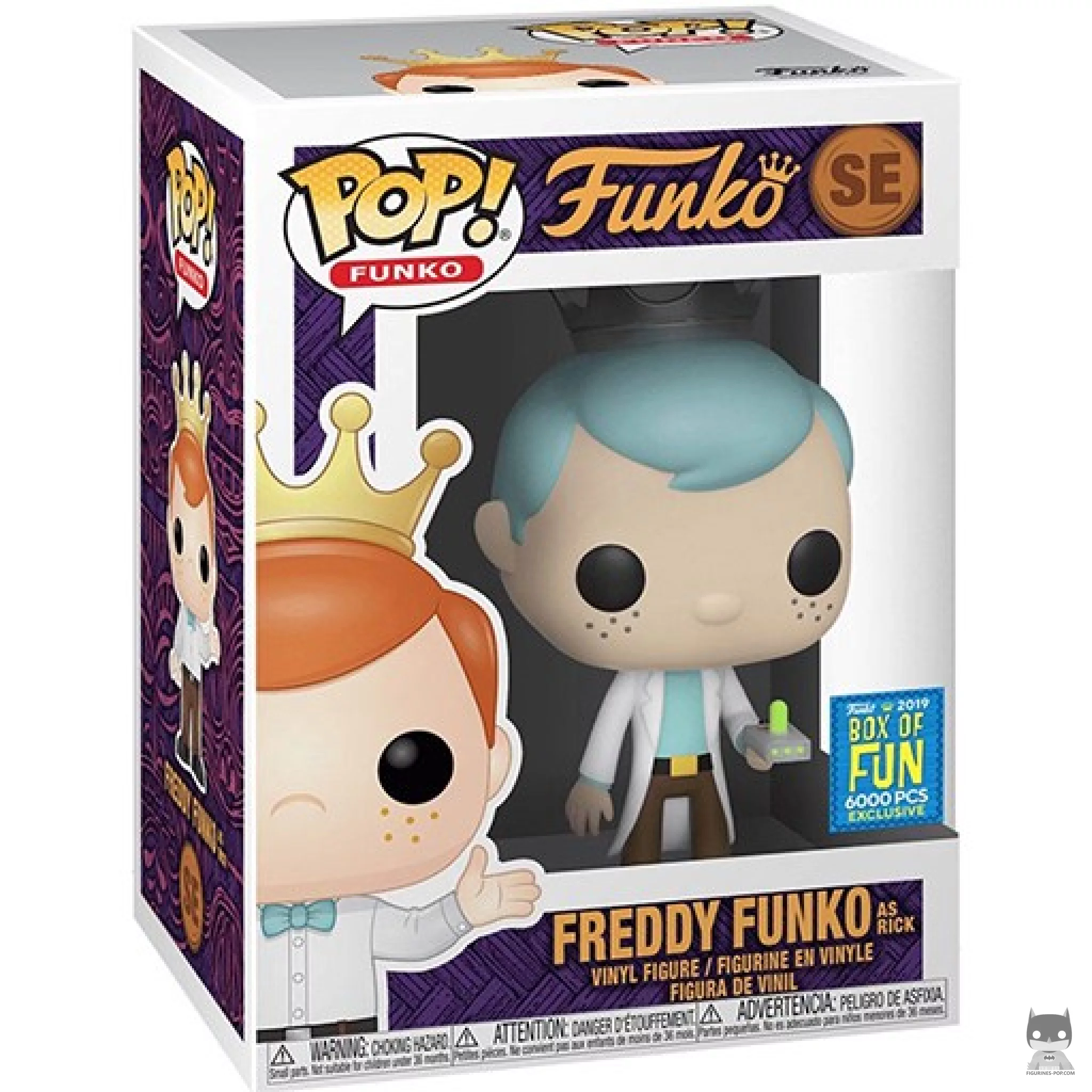 Figurine Funko POP Freddy Funko en Rick avec boîte