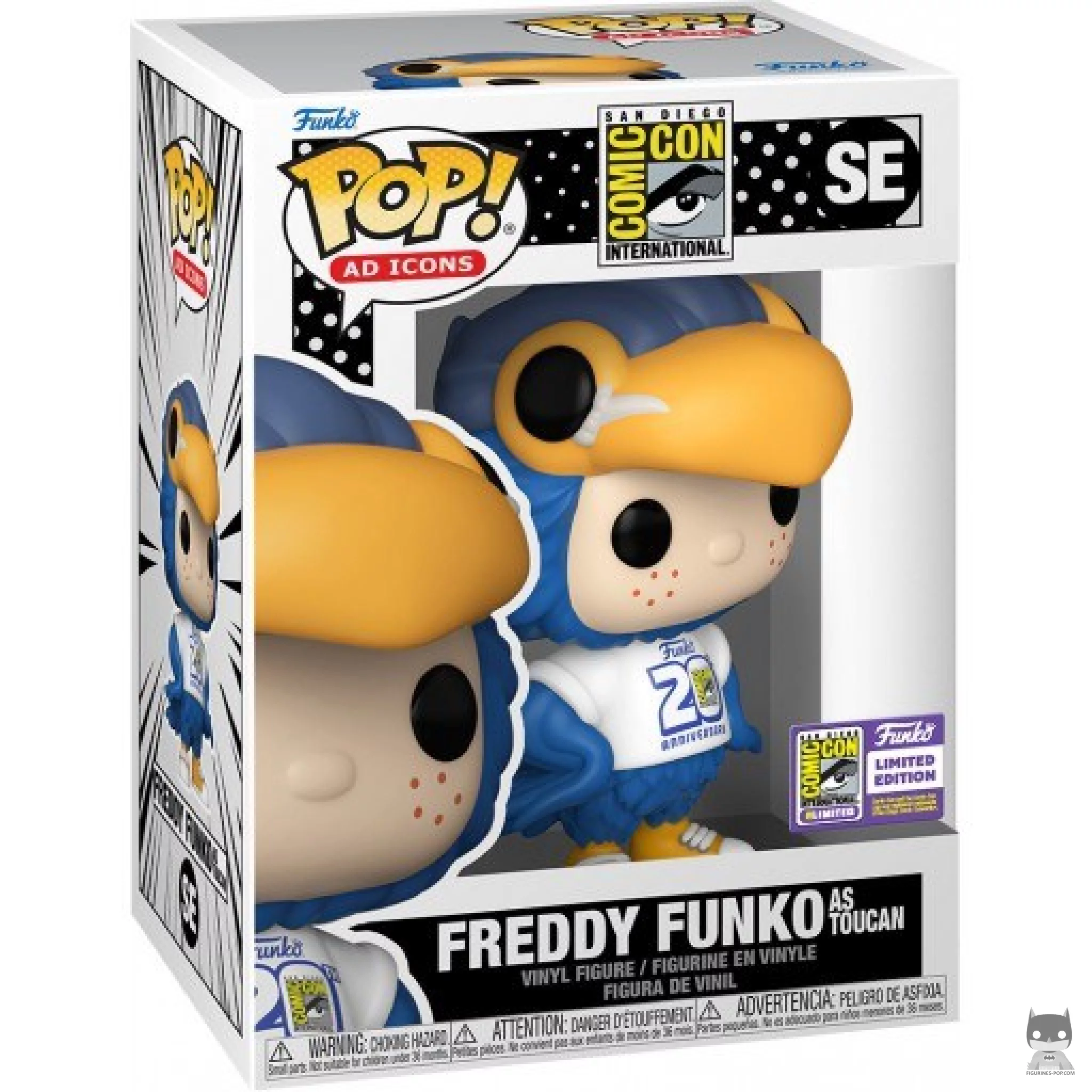 Figurine Funko POP Freddy Funko En Toucan avec boîte