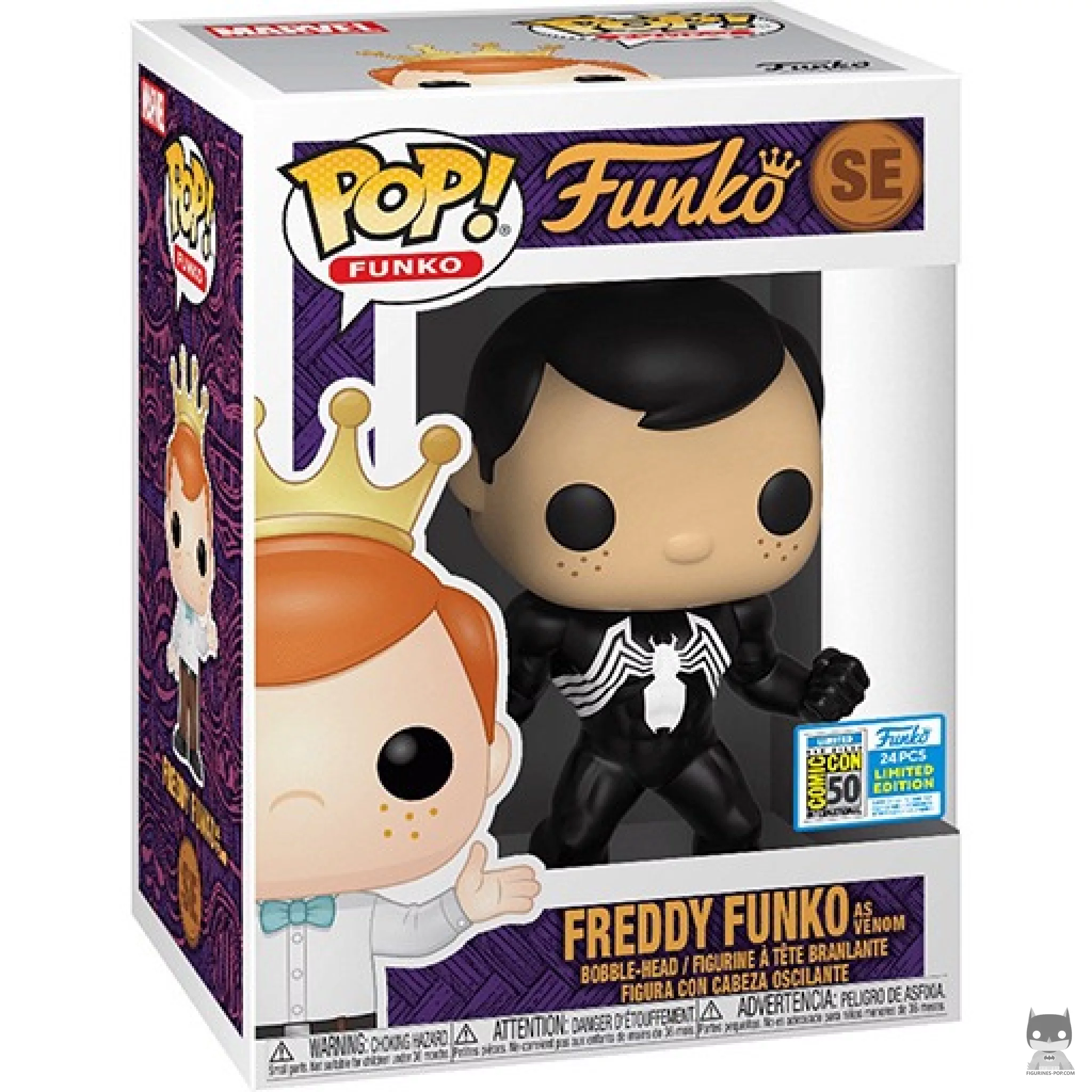 Figurine Funko POP Freddy Funko en Venom avec boîte