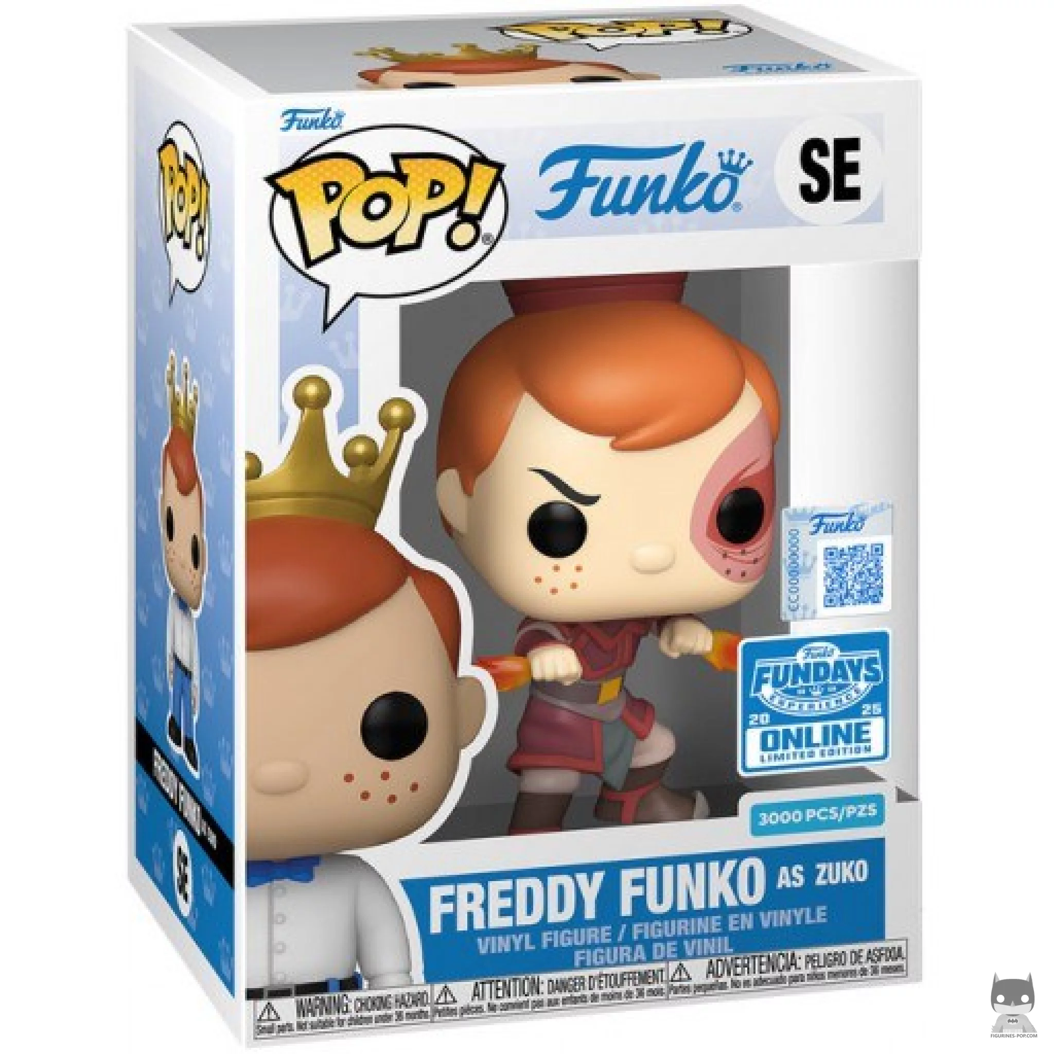 Figurine Funko POP Freddy Funko en Zuko avec boîte