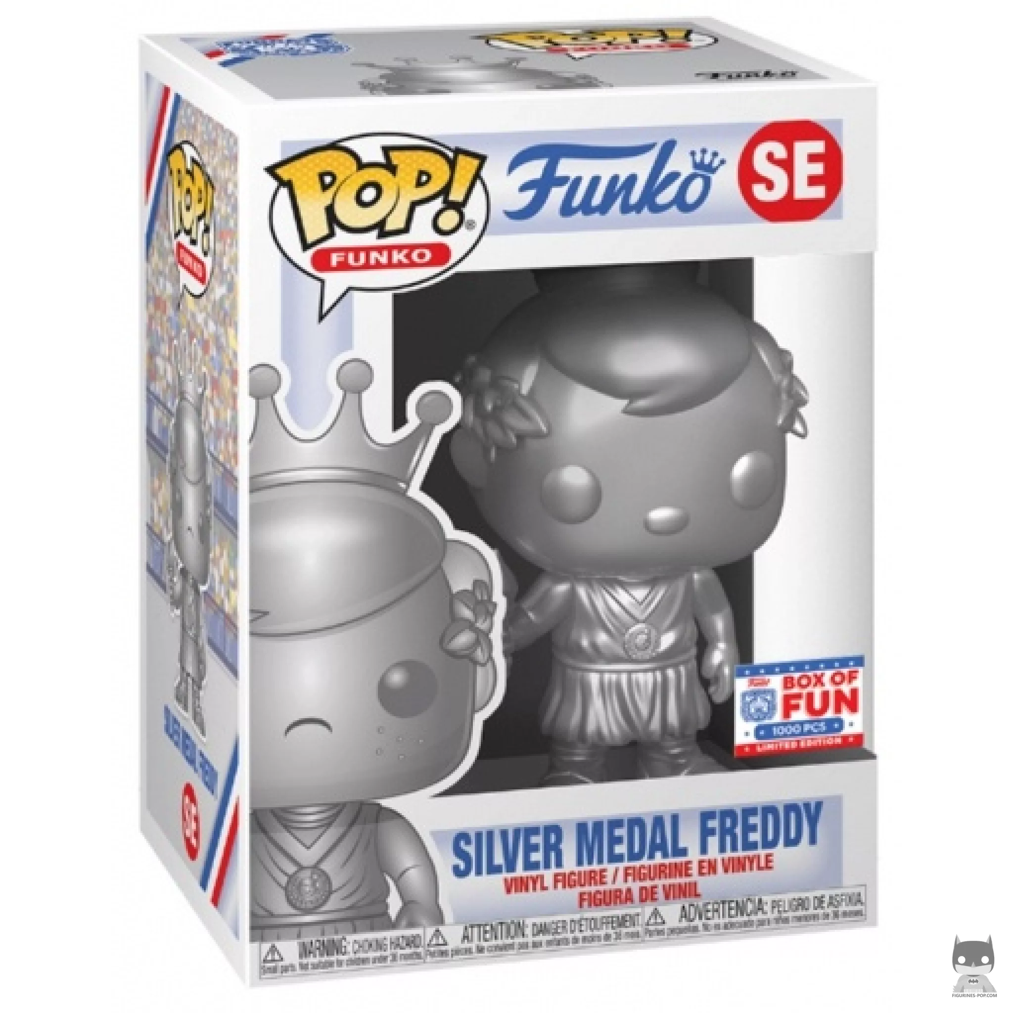 Figurine Funko POP Freddy Médaille d'Argent avec boîte