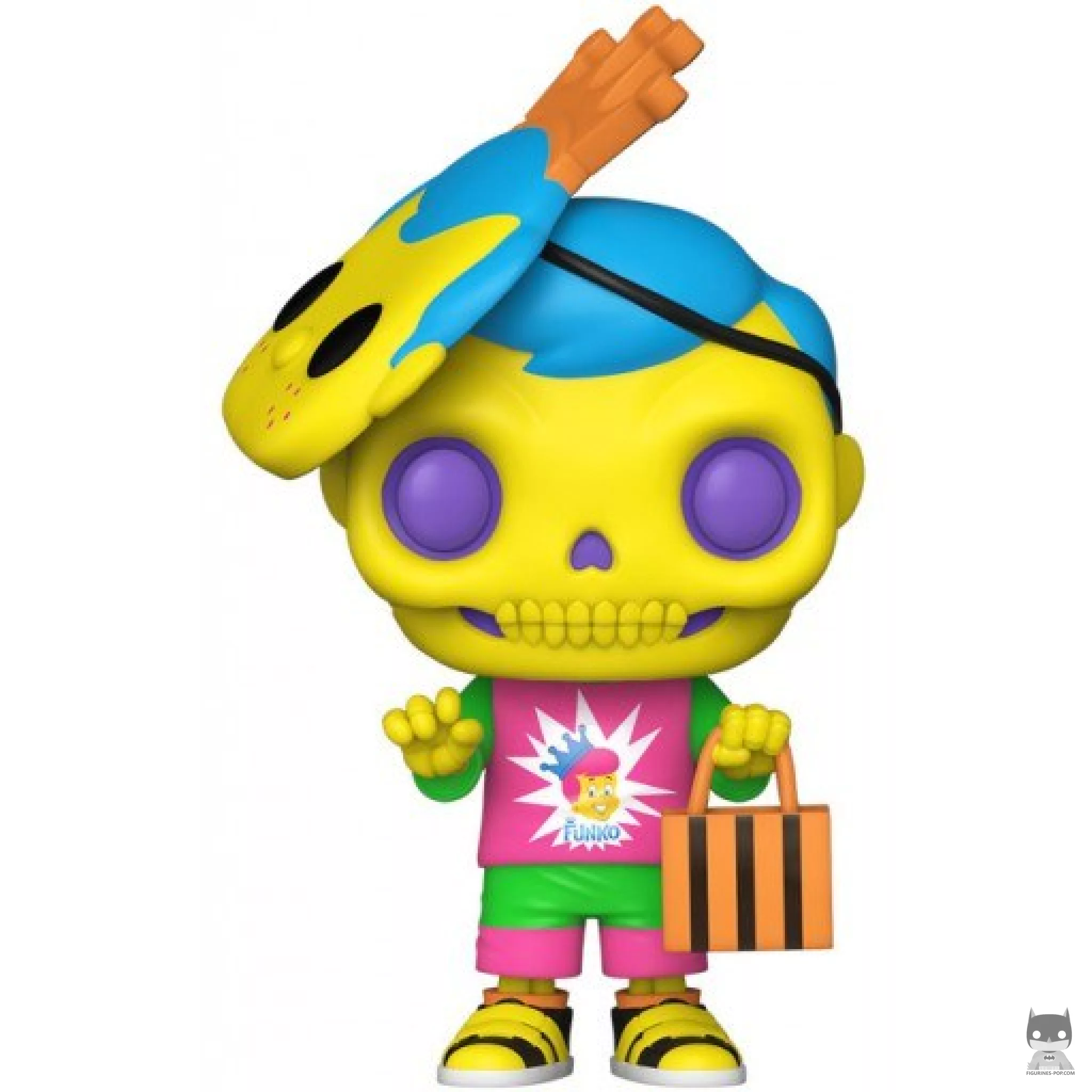 Figurine Funko POP Freddy Squelette (Heavy Metal) (Black Light) (Freddy Funko)