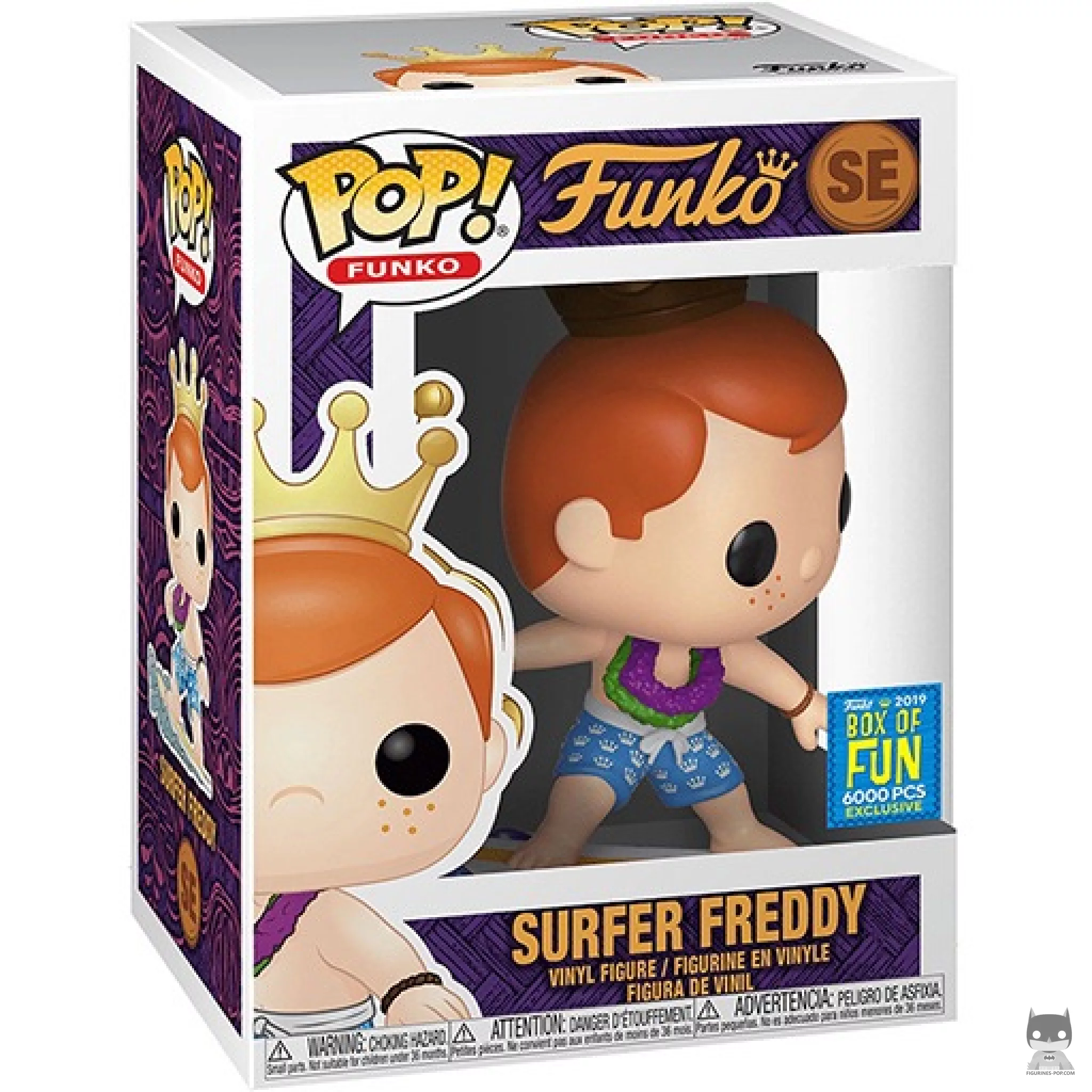 Figurine Funko POP Surfer Freddy avec boîte