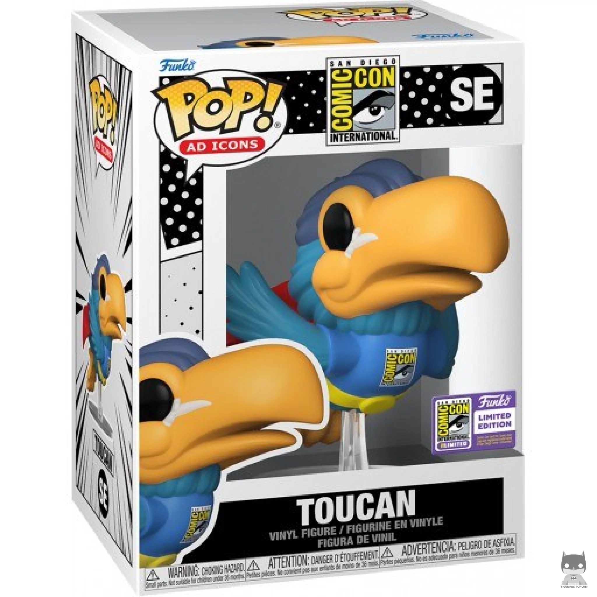 Figurine Funko POP Toucan avec boîte