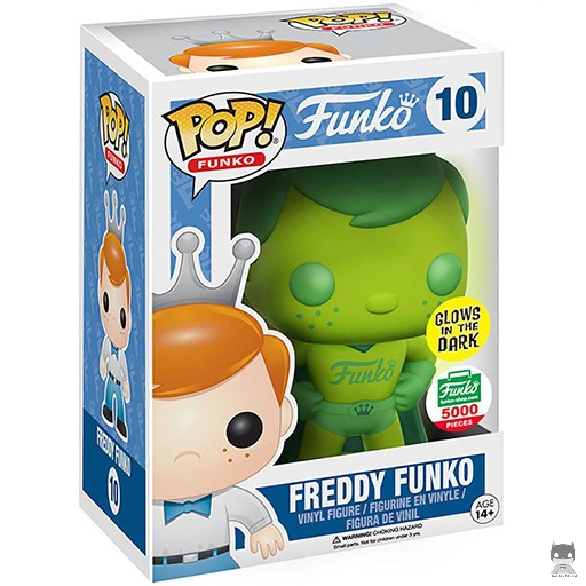 Figurine Funko POP Freddy Funko (Vert) avec boîte
