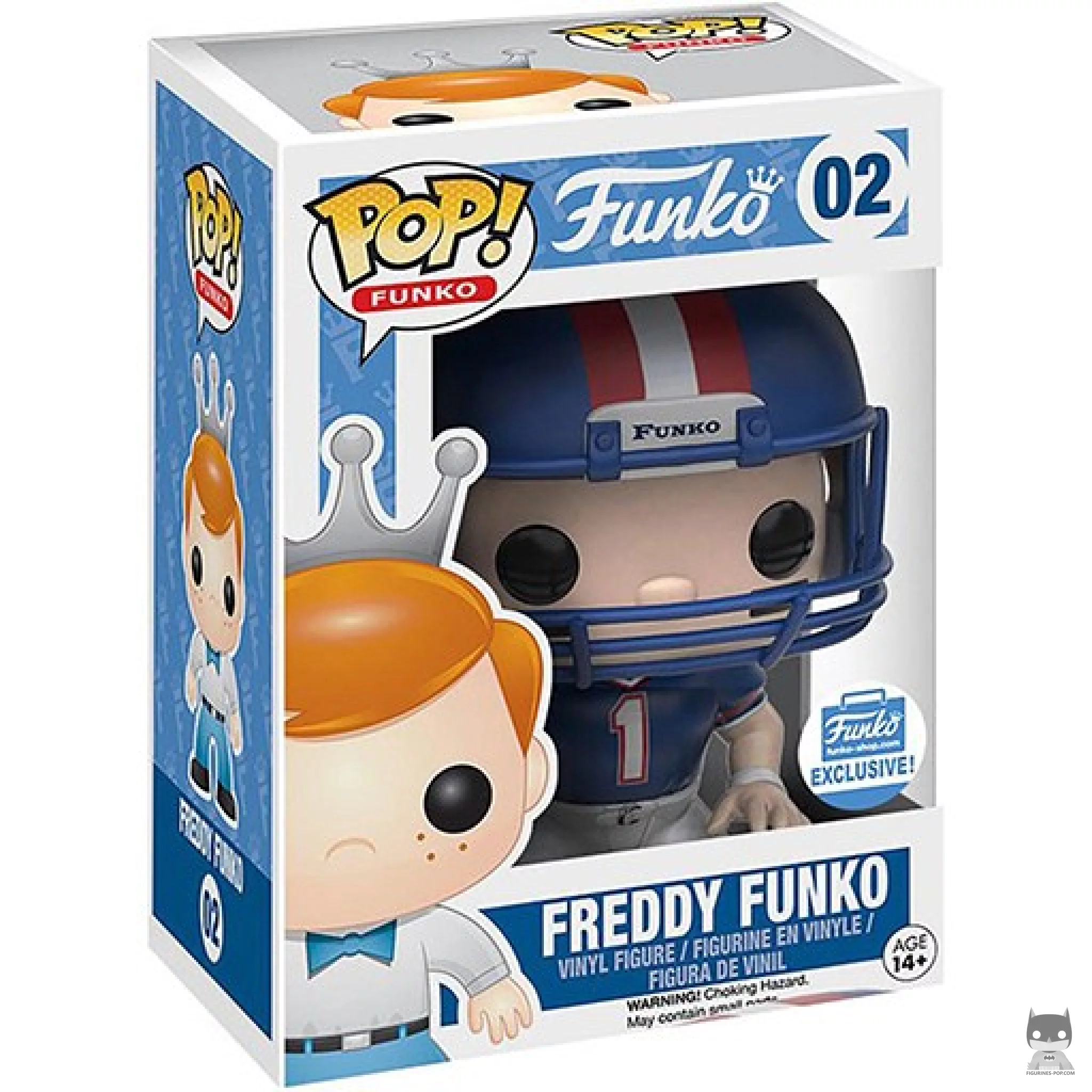 Figurine Funko POP Freddy Funko (Football) avec boîte