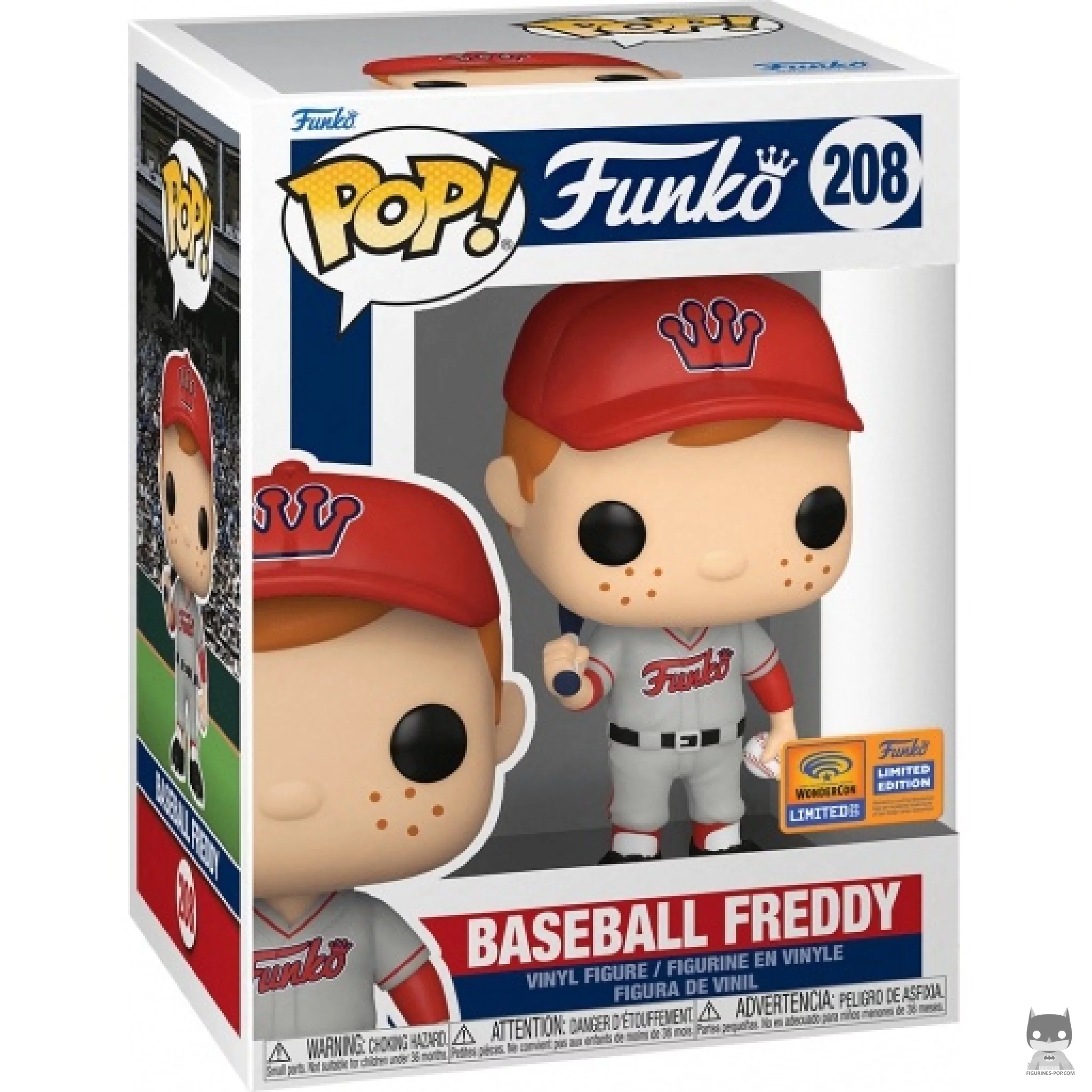 Figurine Funko POP Freddy Baseball avec boîte