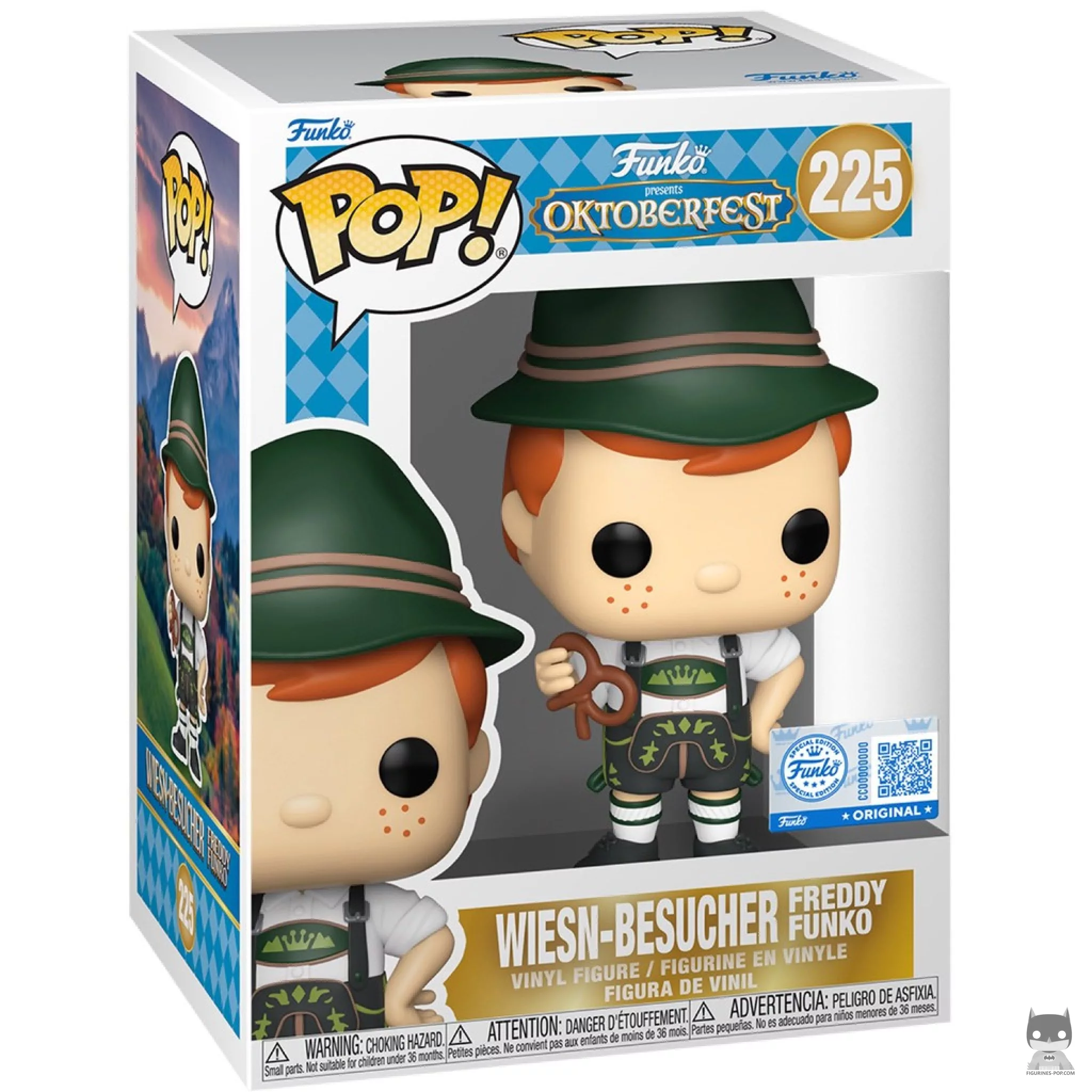 Figurine Funko POP Wiesn-Besucher Freddy Funko avec boîte