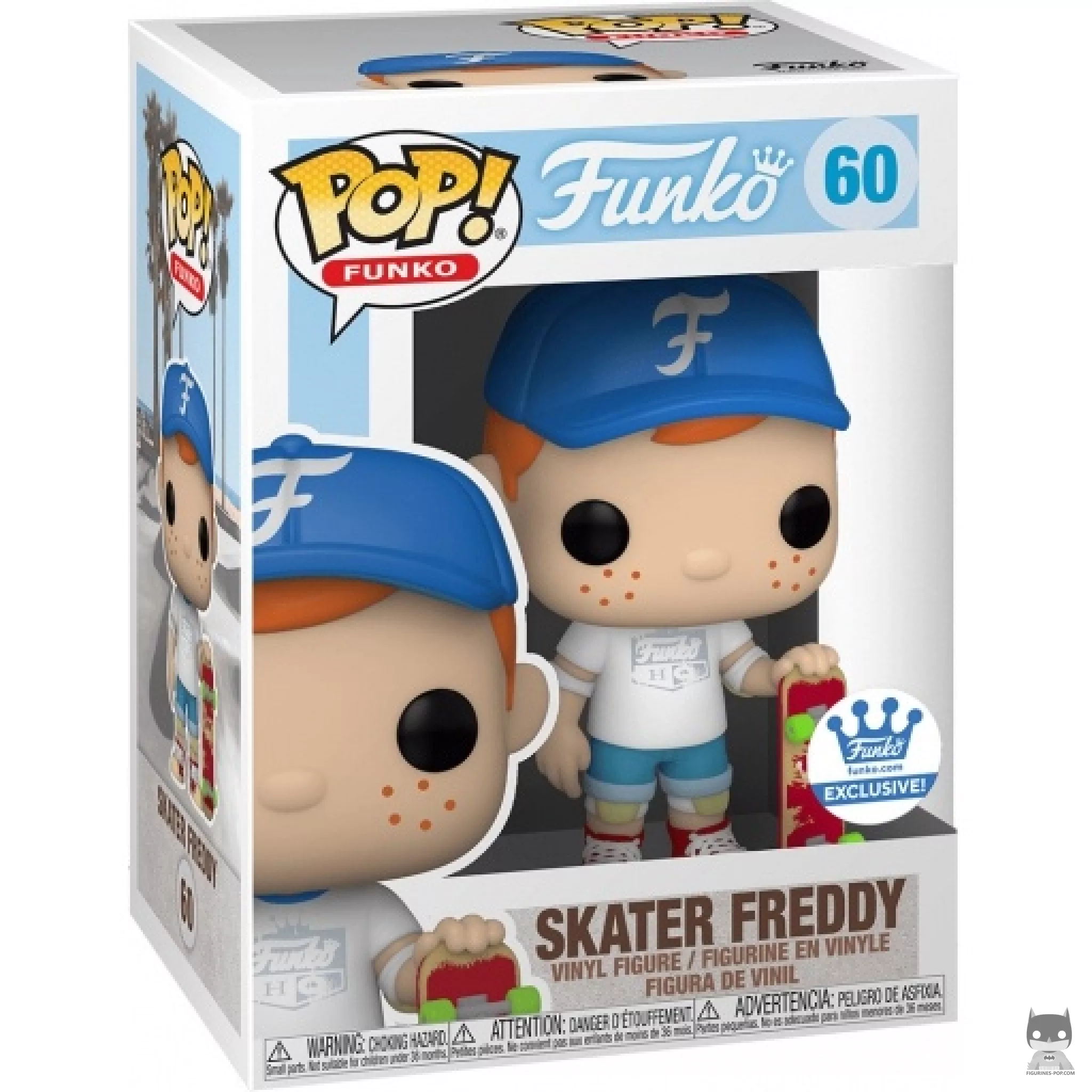 Figurine Funko POP Freddy Skateur avec boîte