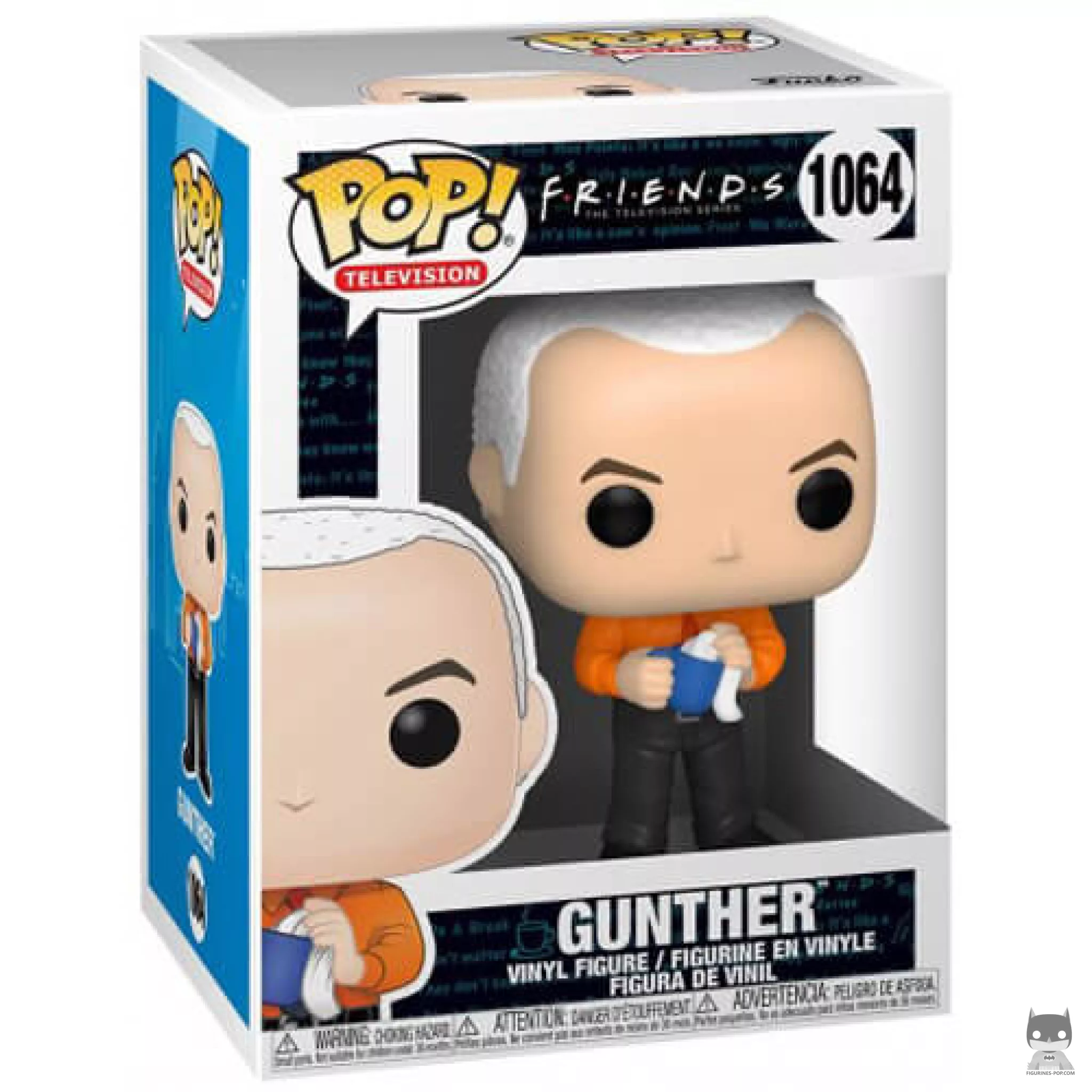 Figurine Funko POP Gunther (Chase) avec boîte