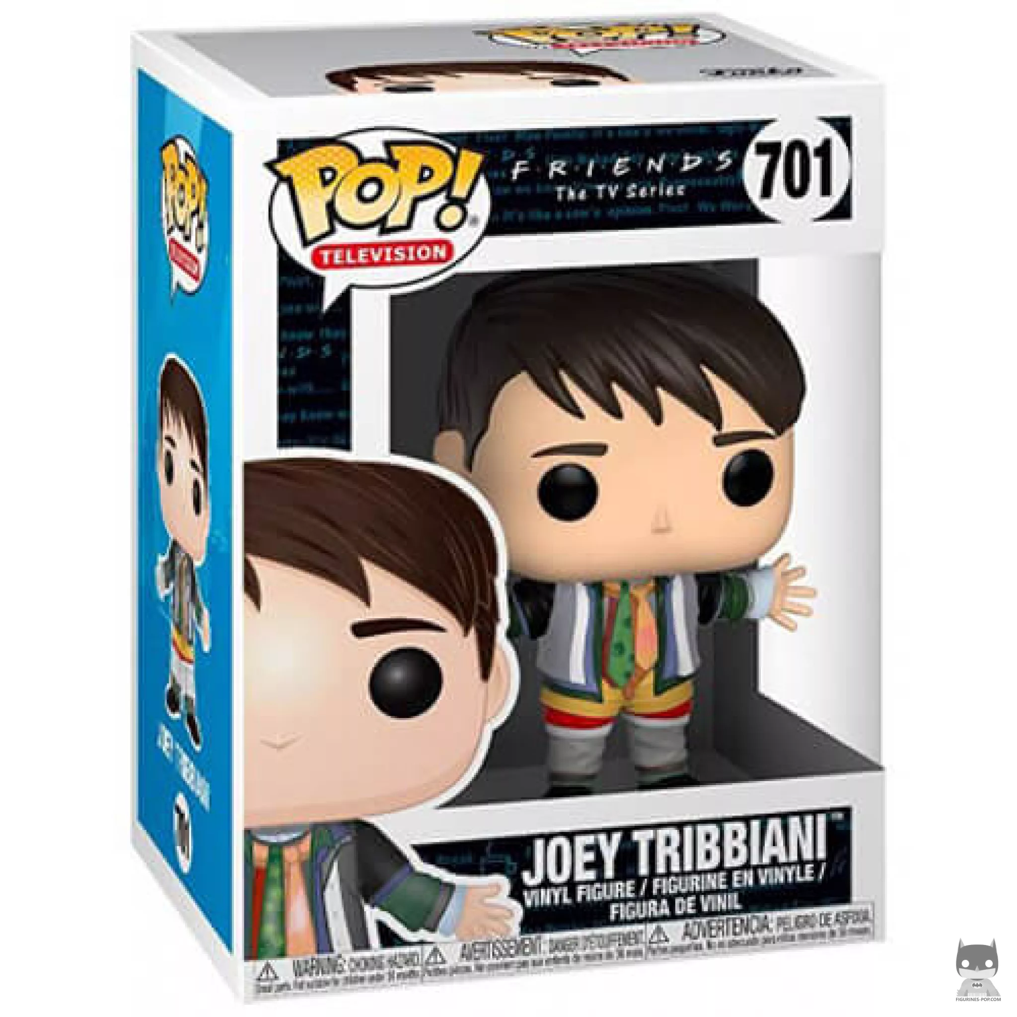 Figurine Funko POP Joey Tribbiani (avec les habits Chandler) avec boîte