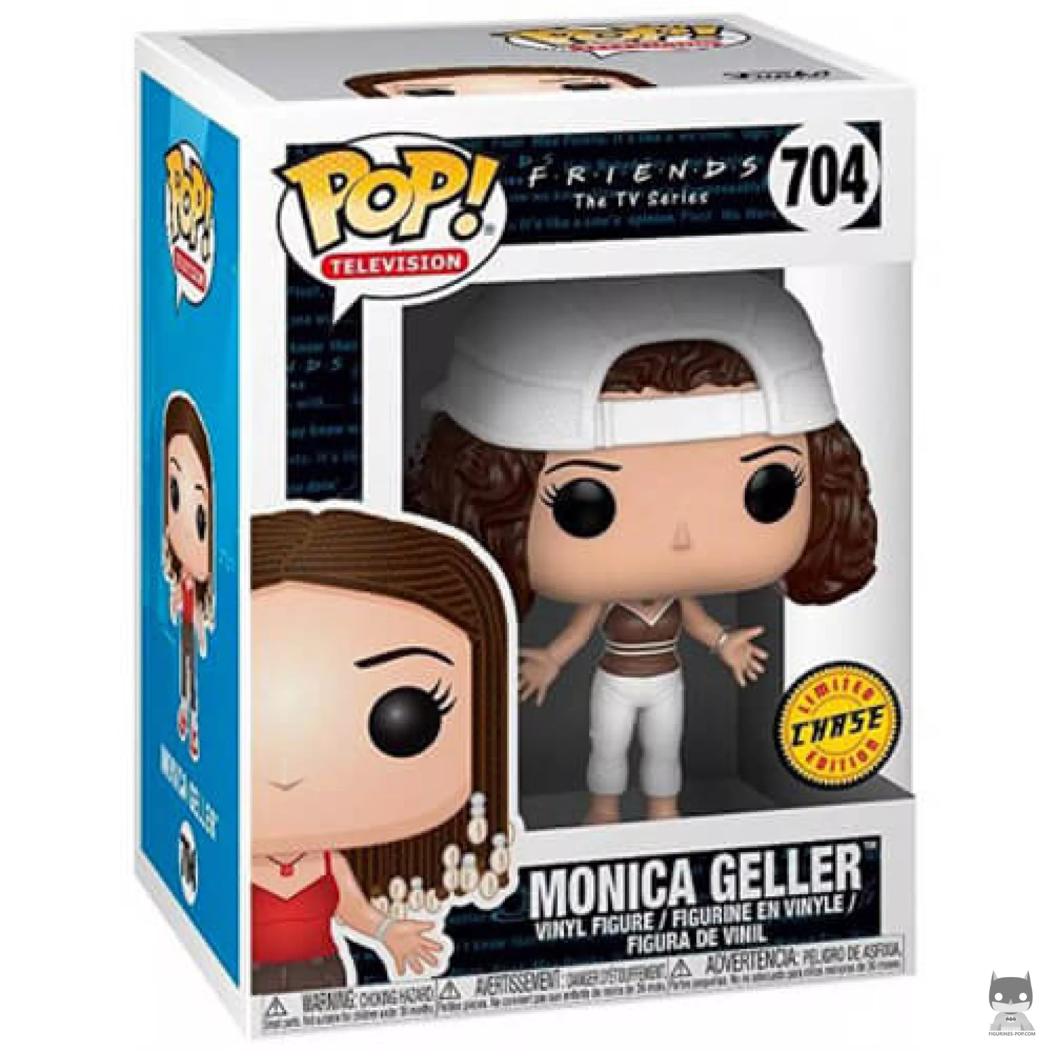 Figurine Funko POP Monica Geller (cheveux frisés) (Chase) avec boîte