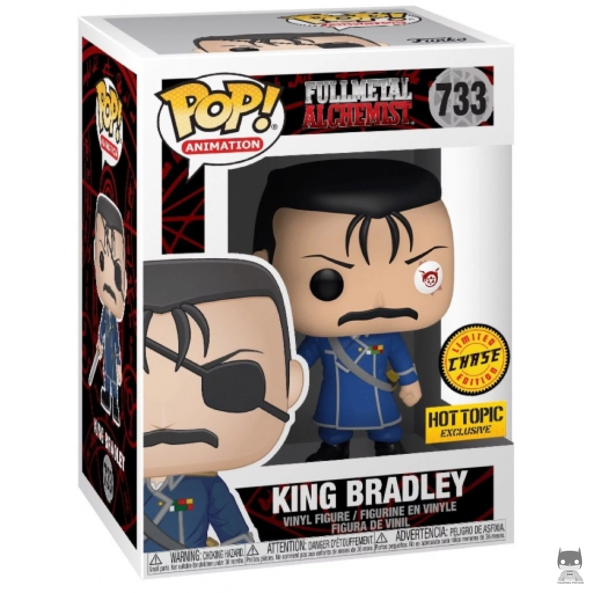 Figurine Funko POP King Bradley (Chase) avec boîte