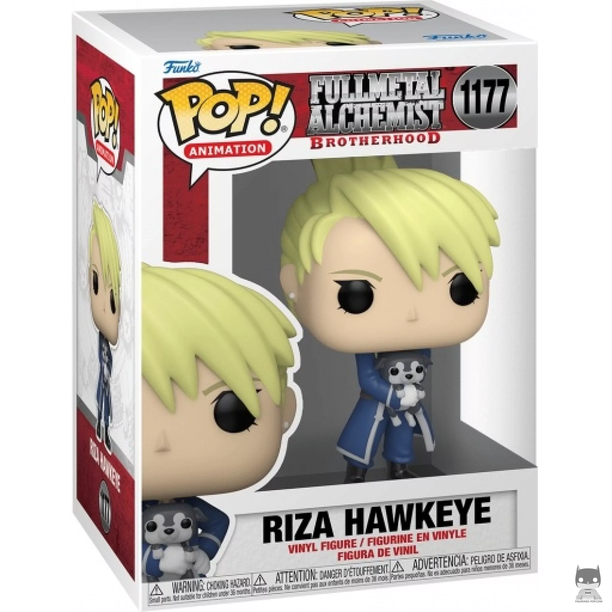 Figurine Funko POP Riza Hawkeye avec boîte