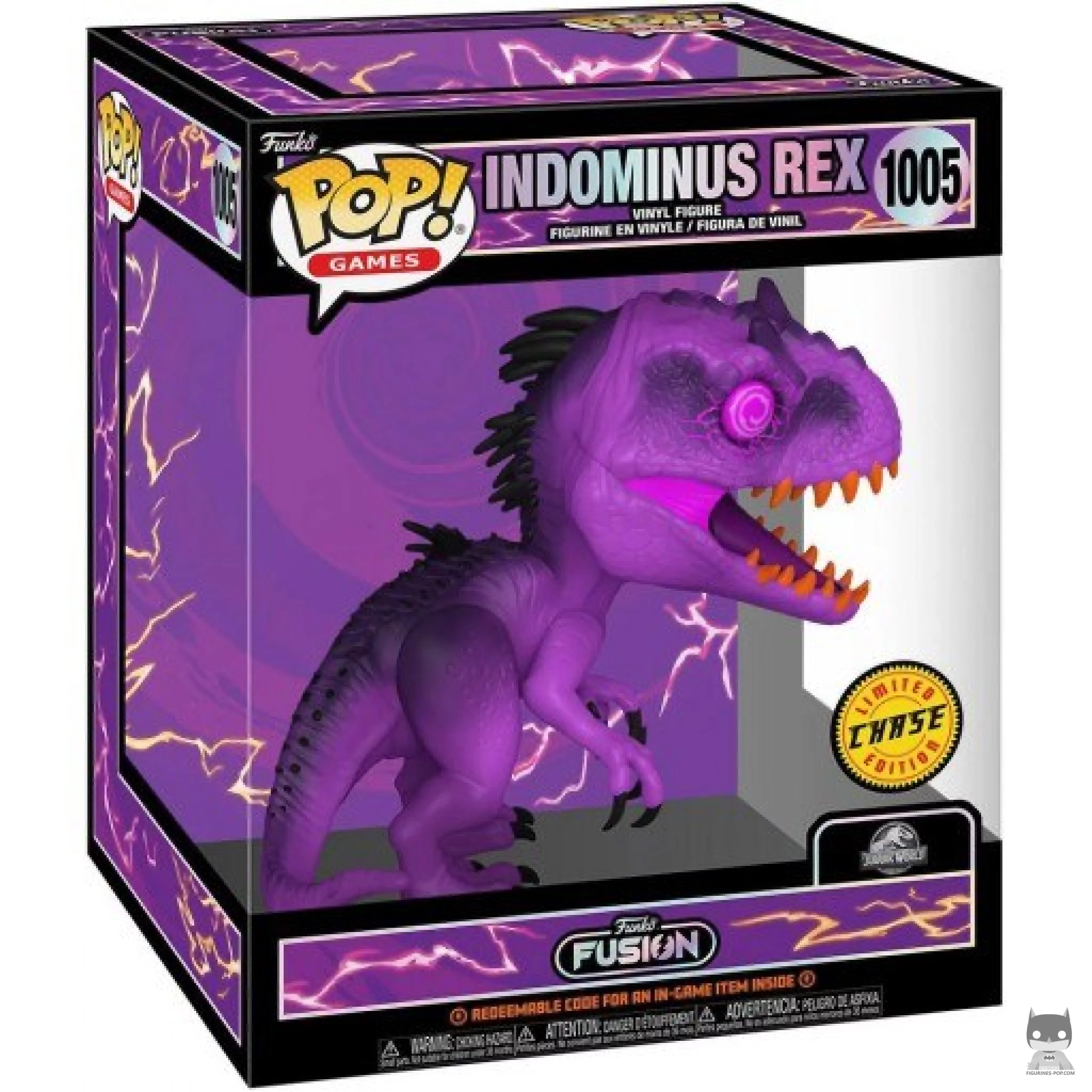 Figurine Funko POP Indominus Rex (Chase & SuperSized) avec boîte