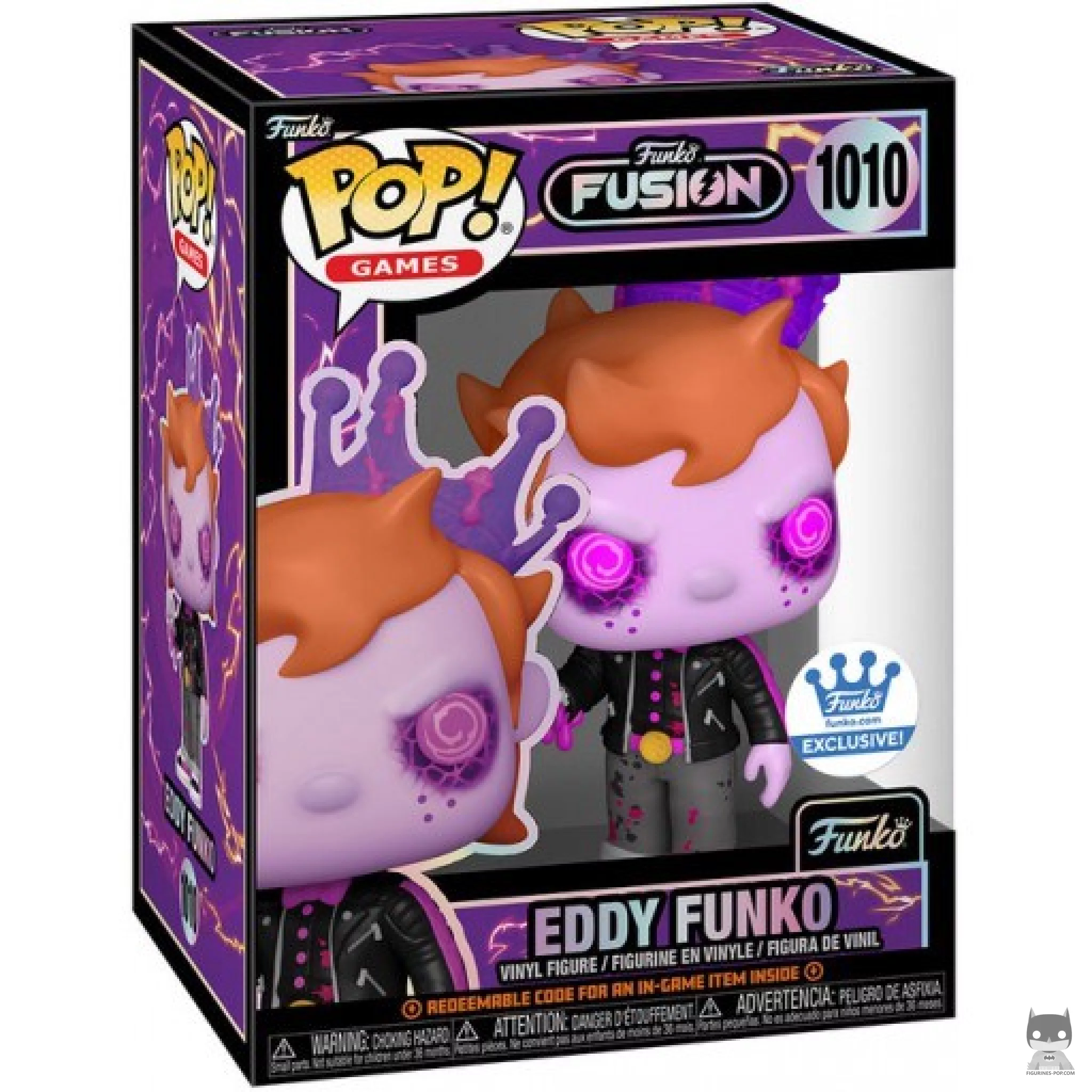 Figurine Funko POP Eddy Funko avec boîte