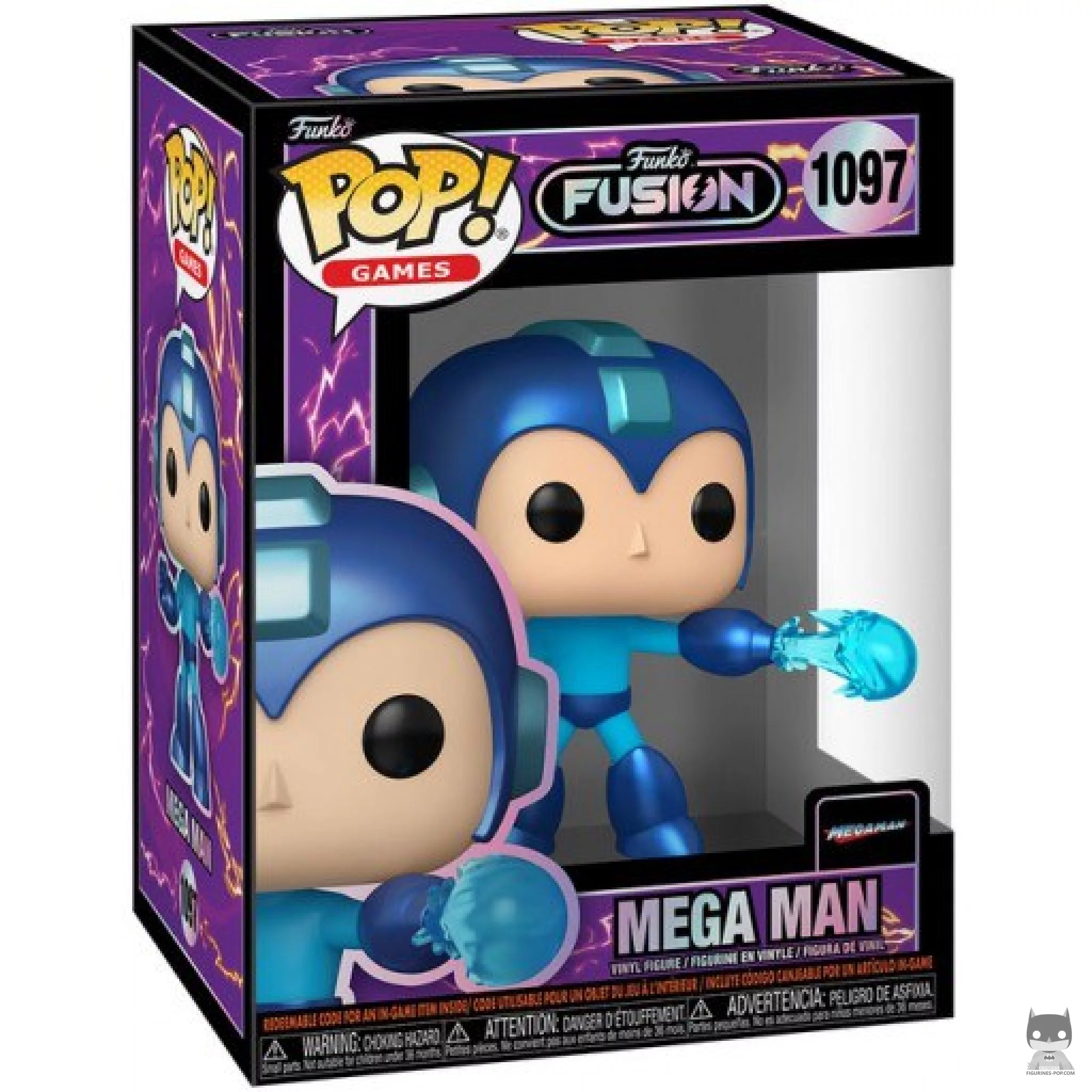 Figurine Funko POP Mega Man avec boîte
