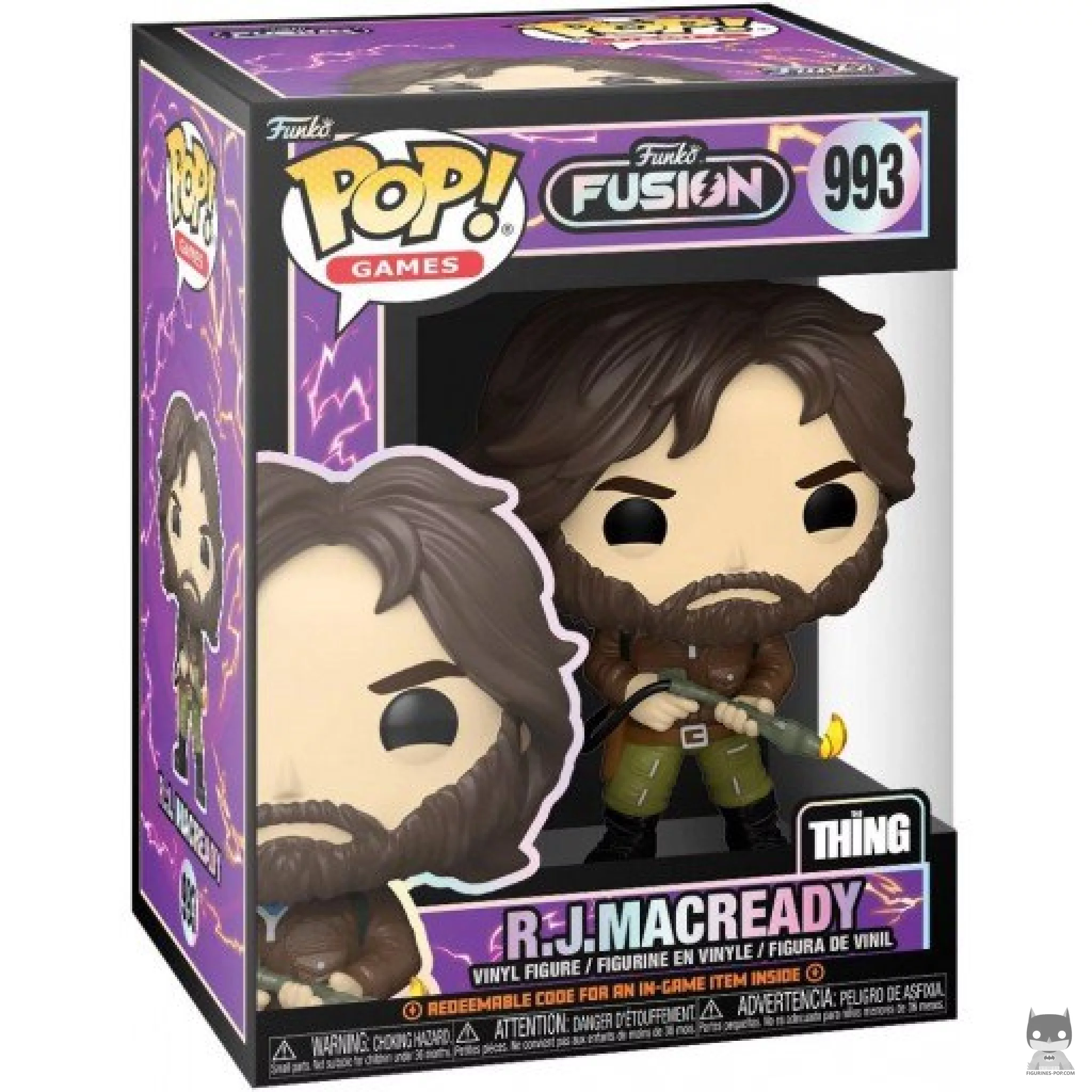 Figurine Funko POP R.J. Macready avec boîte